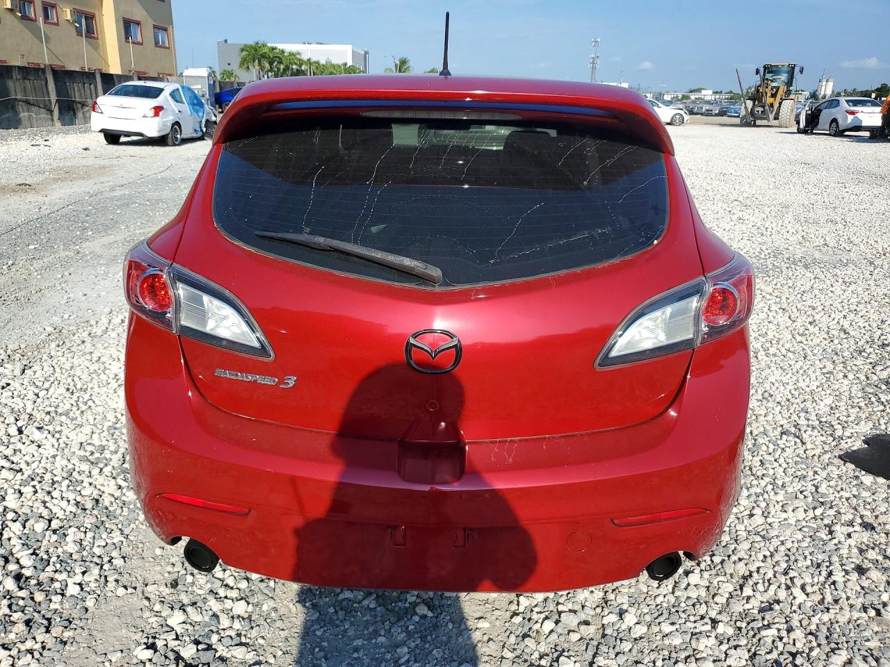 2012 Mazda Speed 3 Красный vin: JM1BL1L39C1521793