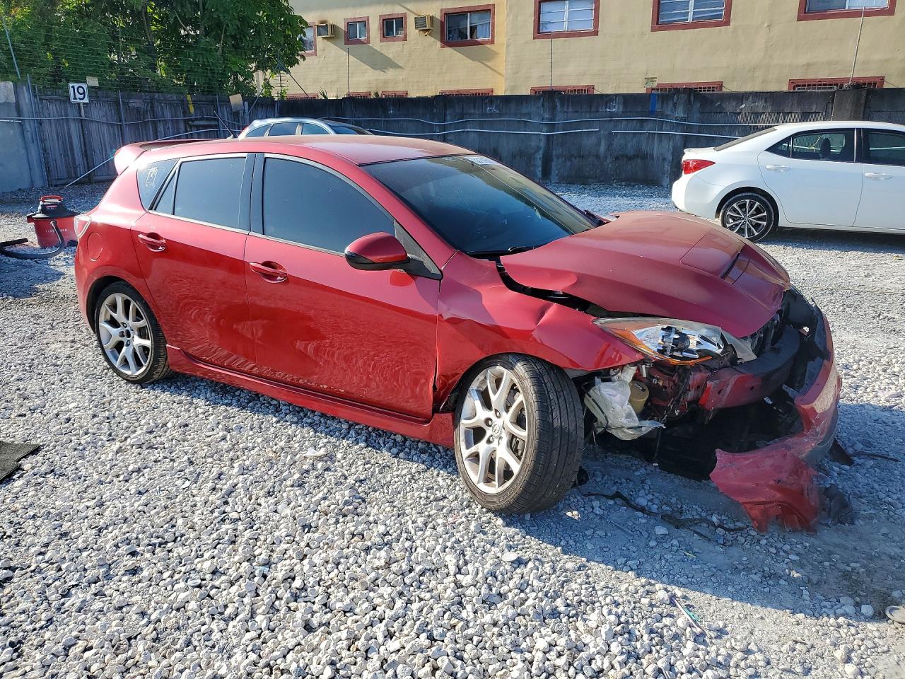 2012 Mazda Speed 3 Красный vin: JM1BL1L39C1521793