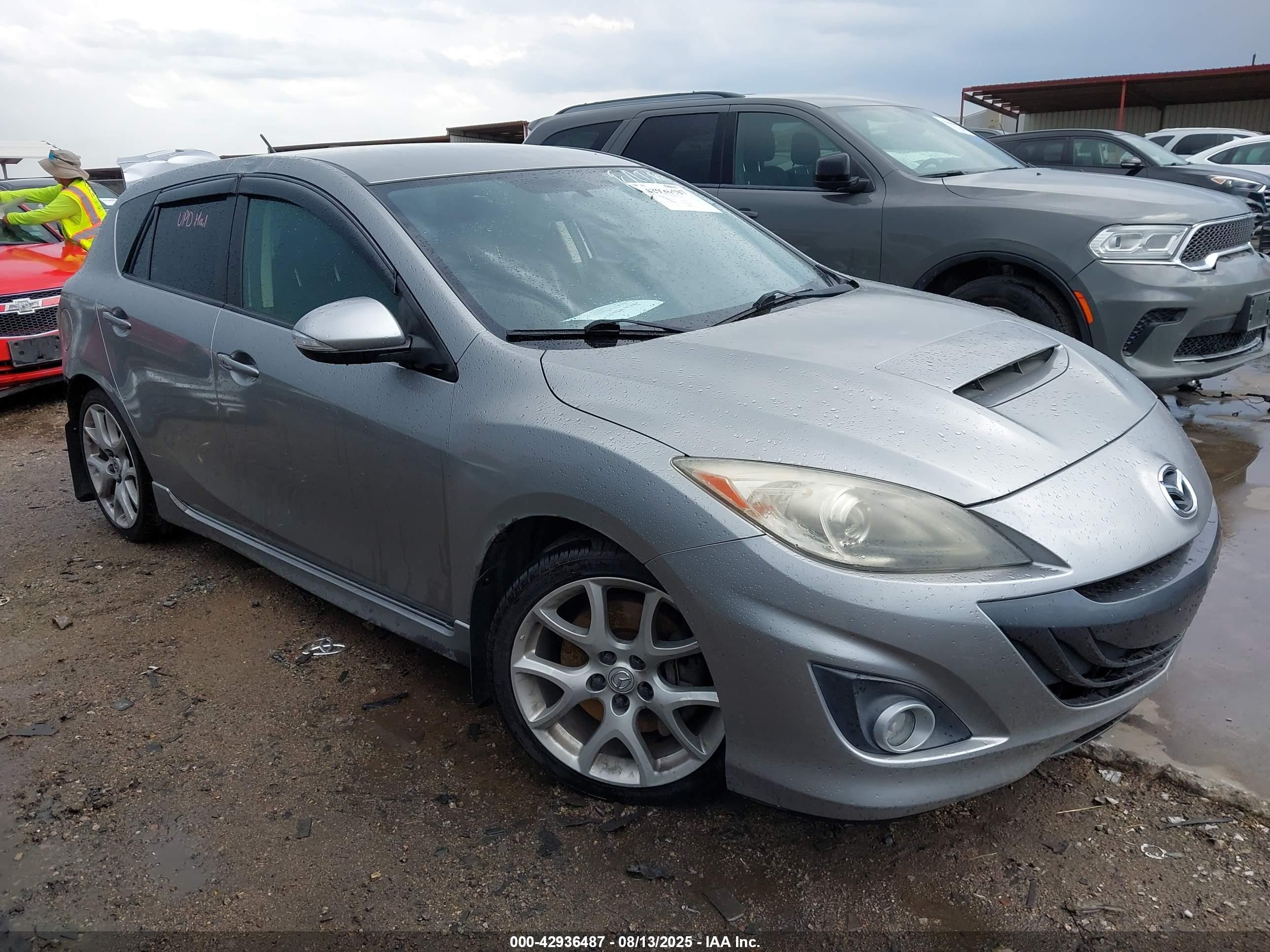 2012 Mazda Mazdaspeed3 Touring Серебряный vin: JM1BL1L39C1594467