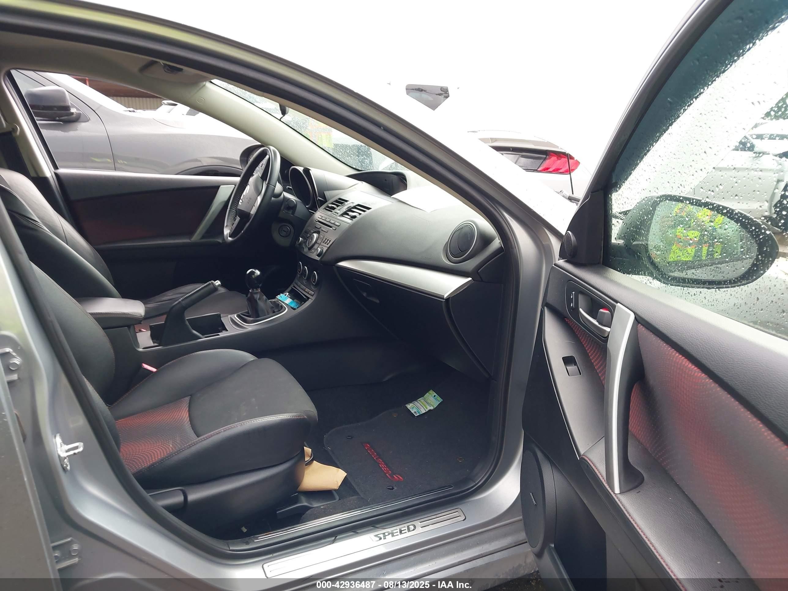2012 Mazda Mazdaspeed3 Touring Silver vin: JM1BL1L39C1594467
