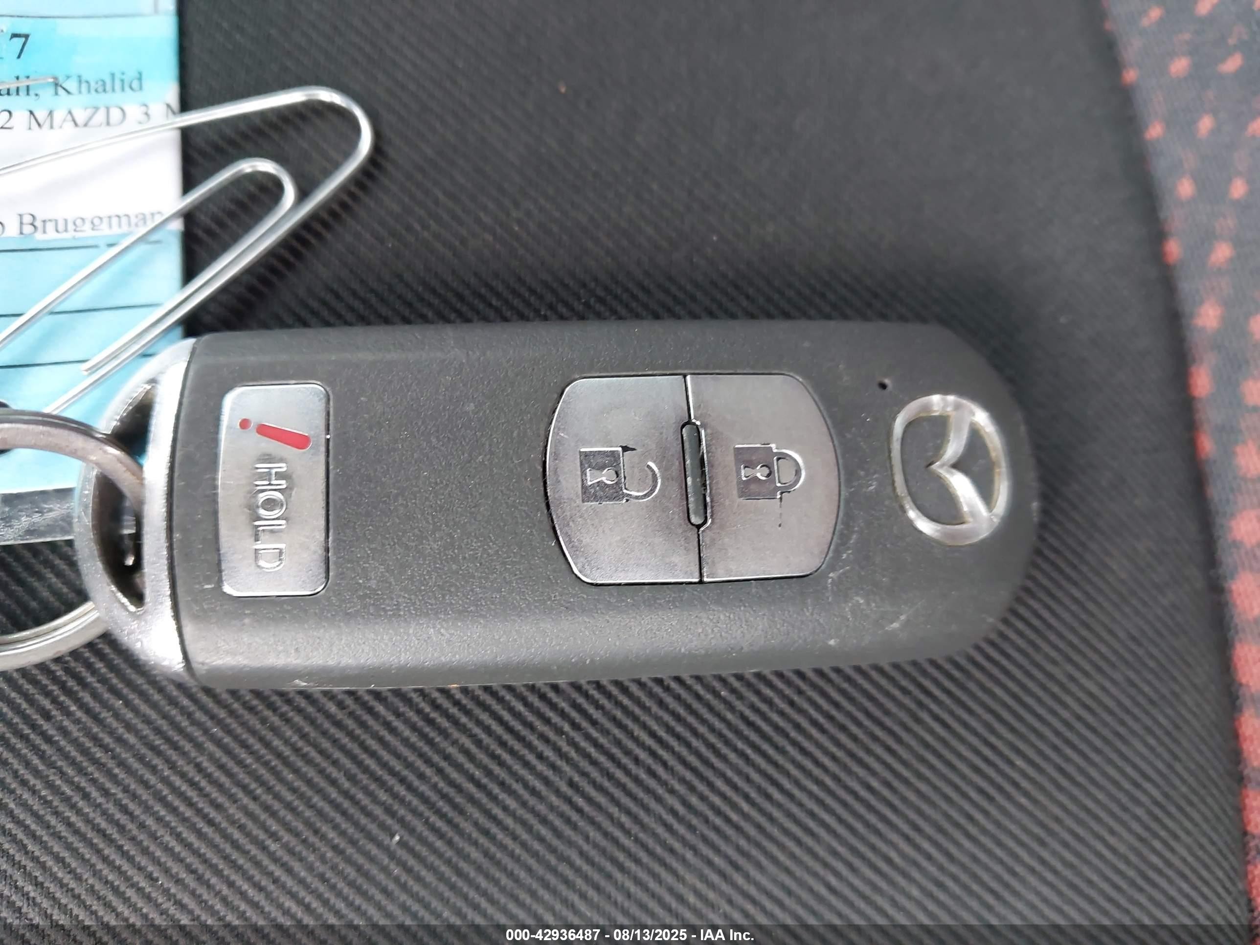 2012 Mazda Mazdaspeed3 Touring Silver vin: JM1BL1L39C1594467