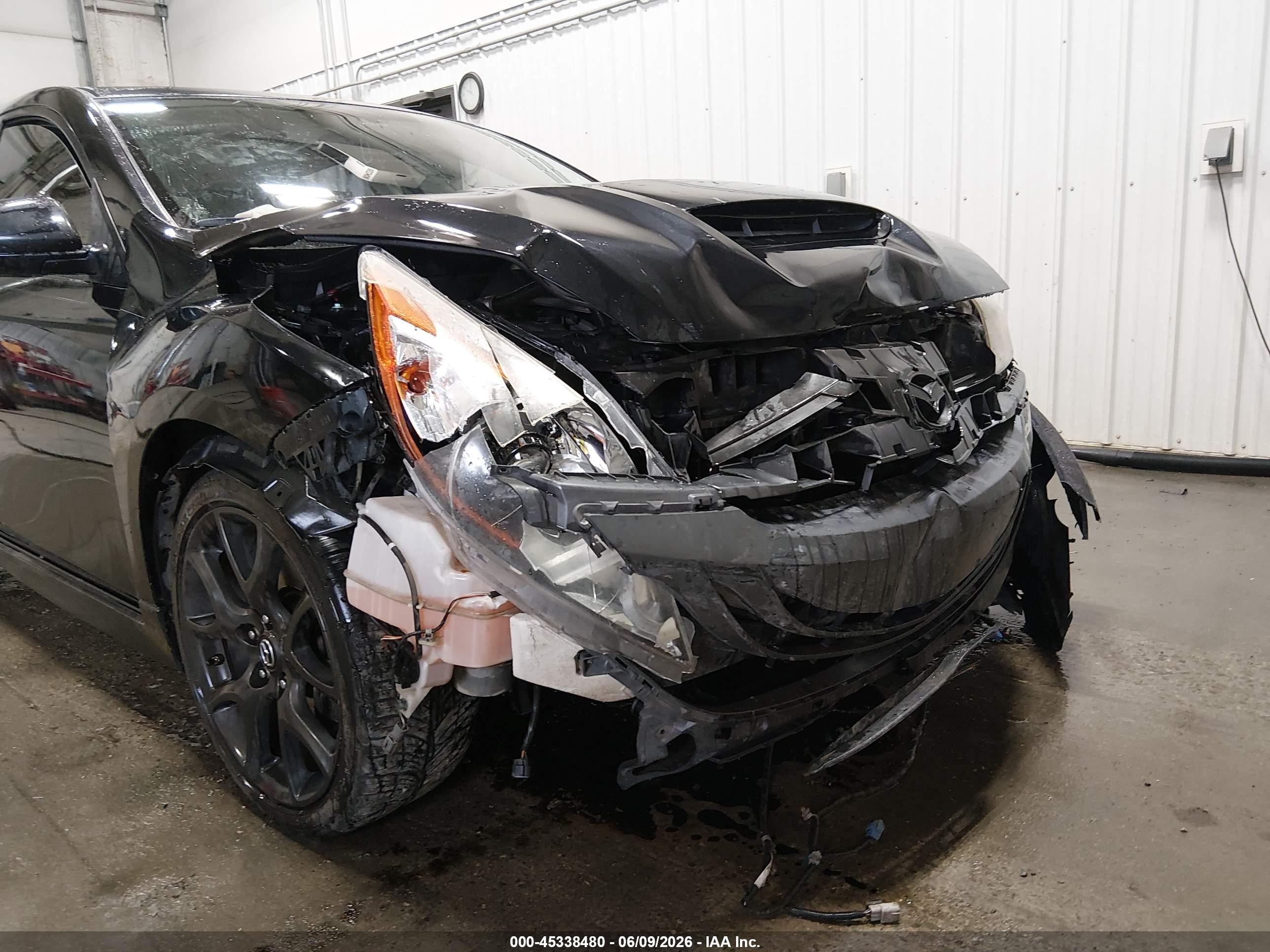 2013 Mazda Mazdaspeed3 Touring Синий vin: JM1BL1L3XD1780178