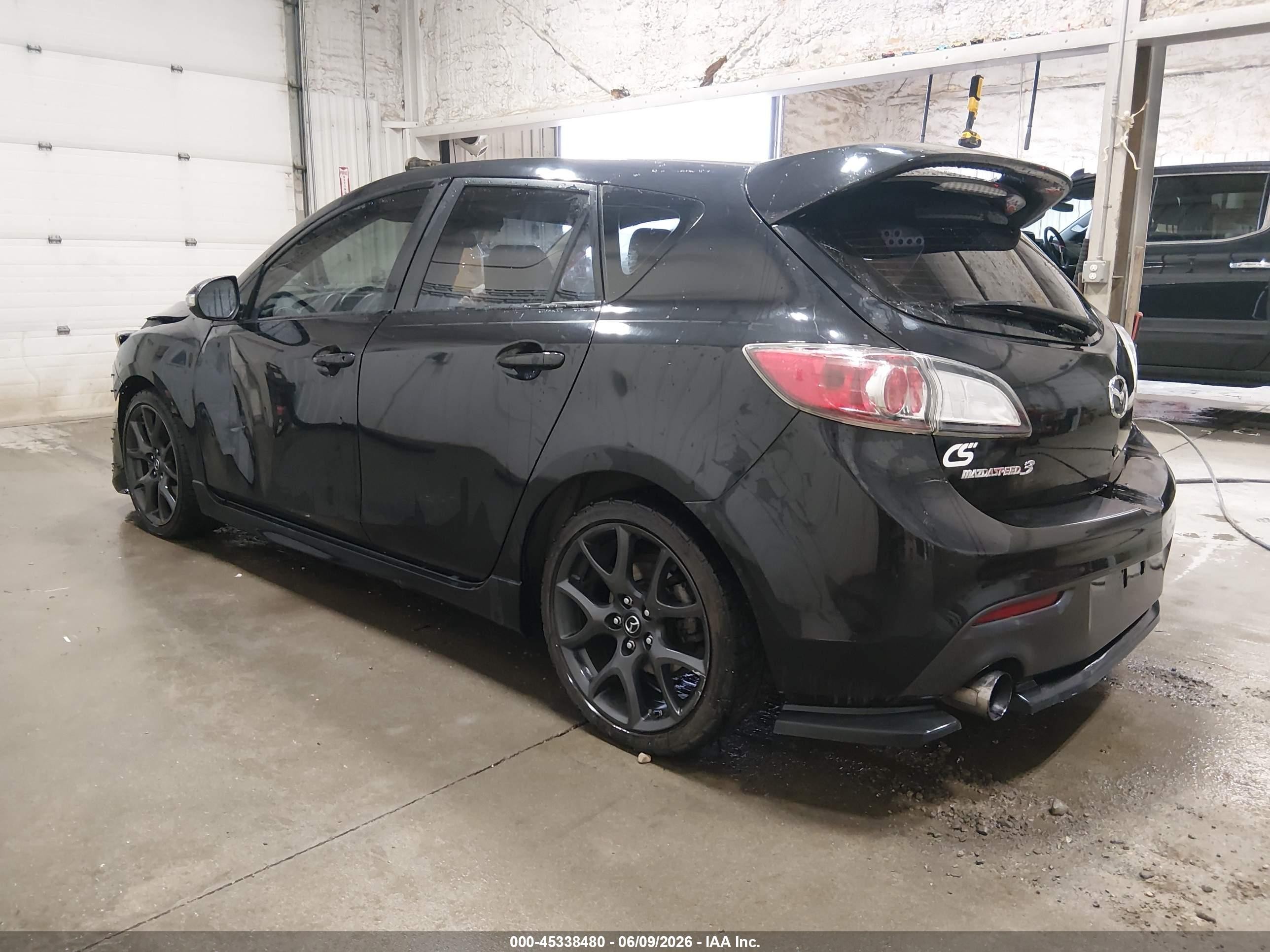 2013 Mazda Mazdaspeed3 Touring Синий vin: JM1BL1L3XD1780178