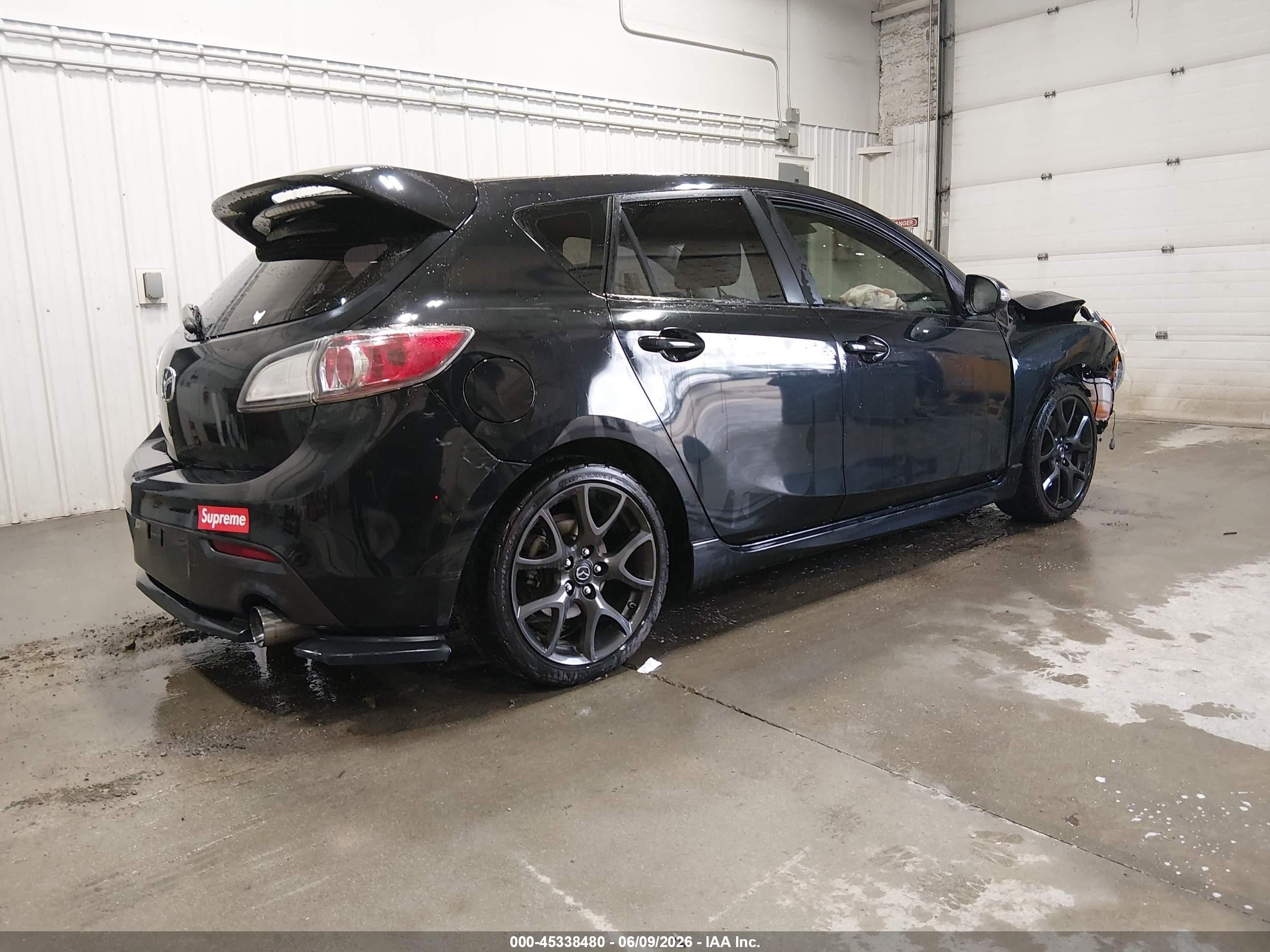 2013 Mazda Mazdaspeed3 Touring Синий vin: JM1BL1L3XD1780178