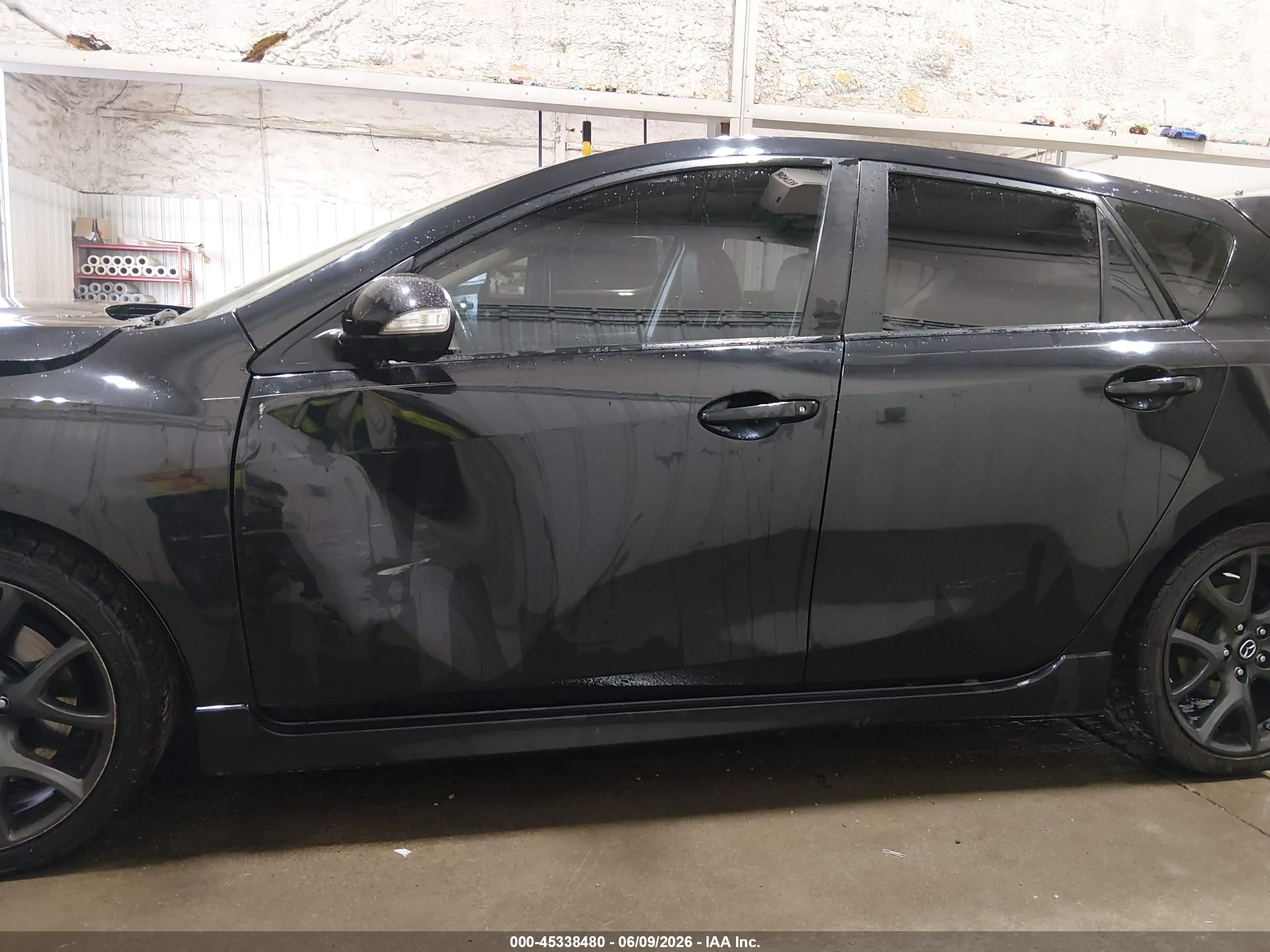 2013 Mazda Mazdaspeed3 Touring Синий vin: JM1BL1L3XD1780178