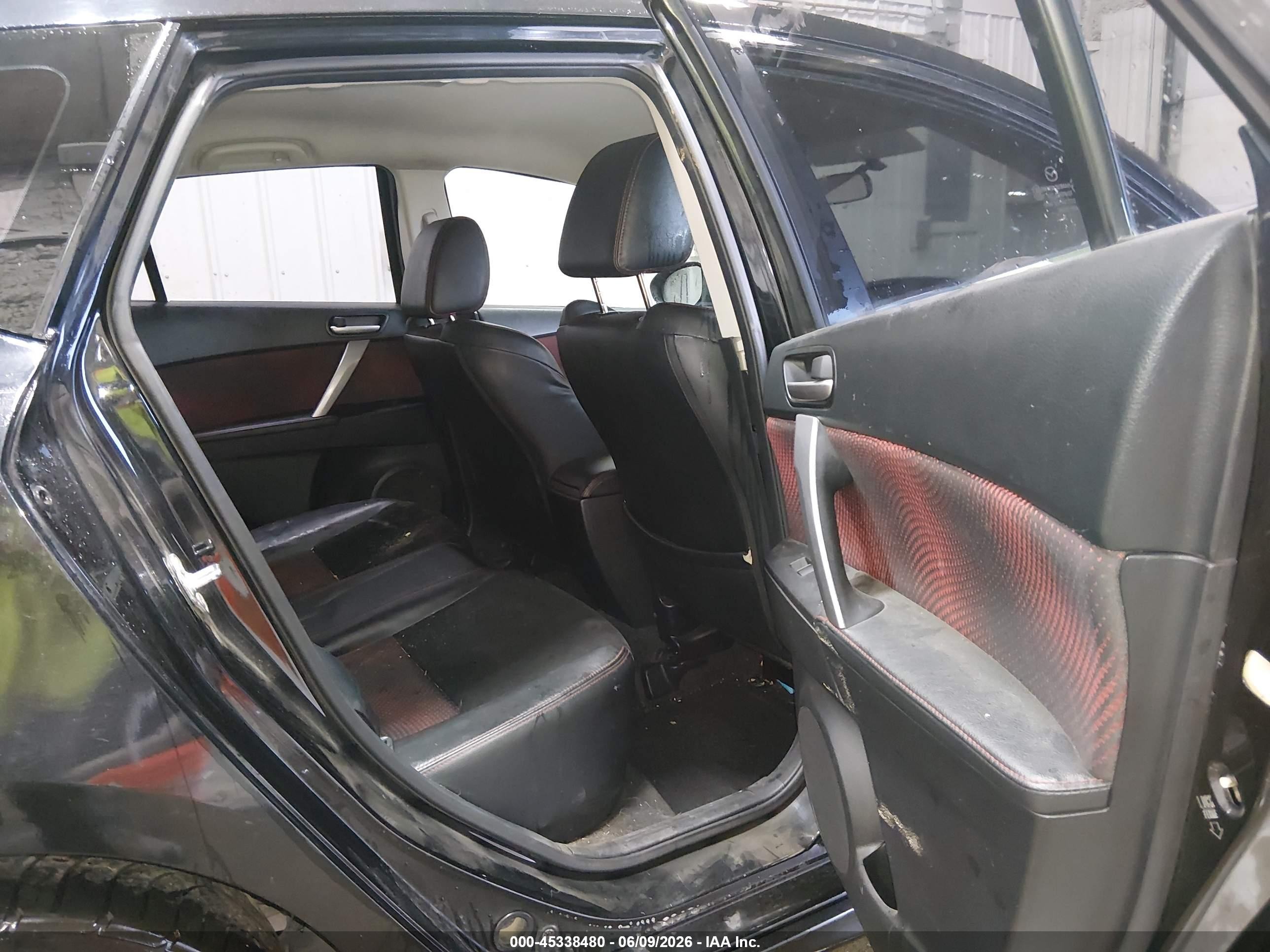 2013 Mazda Mazdaspeed3 Touring Синий vin: JM1BL1L3XD1780178