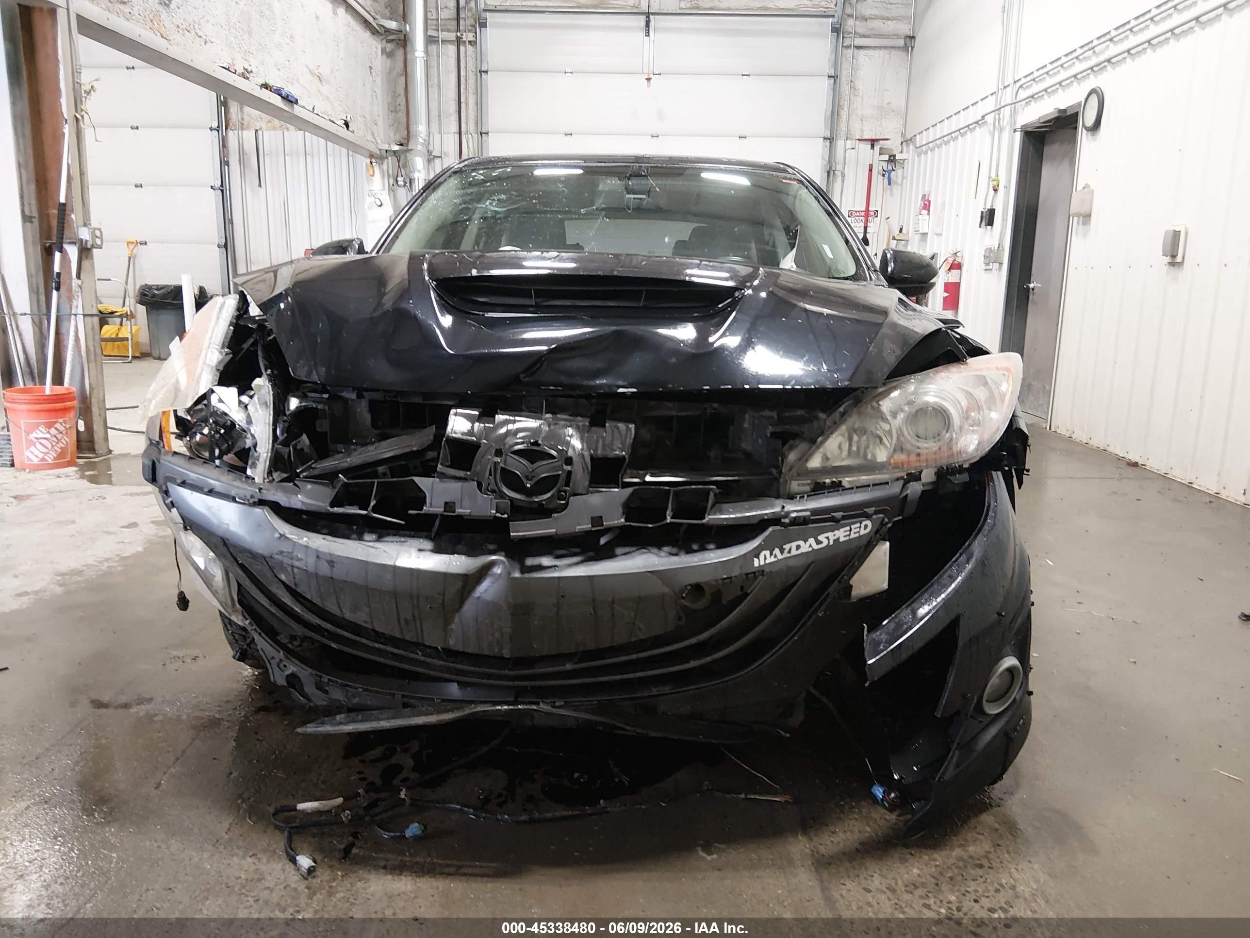 2013 Mazda Mazdaspeed3 Touring Синий vin: JM1BL1L3XD1780178