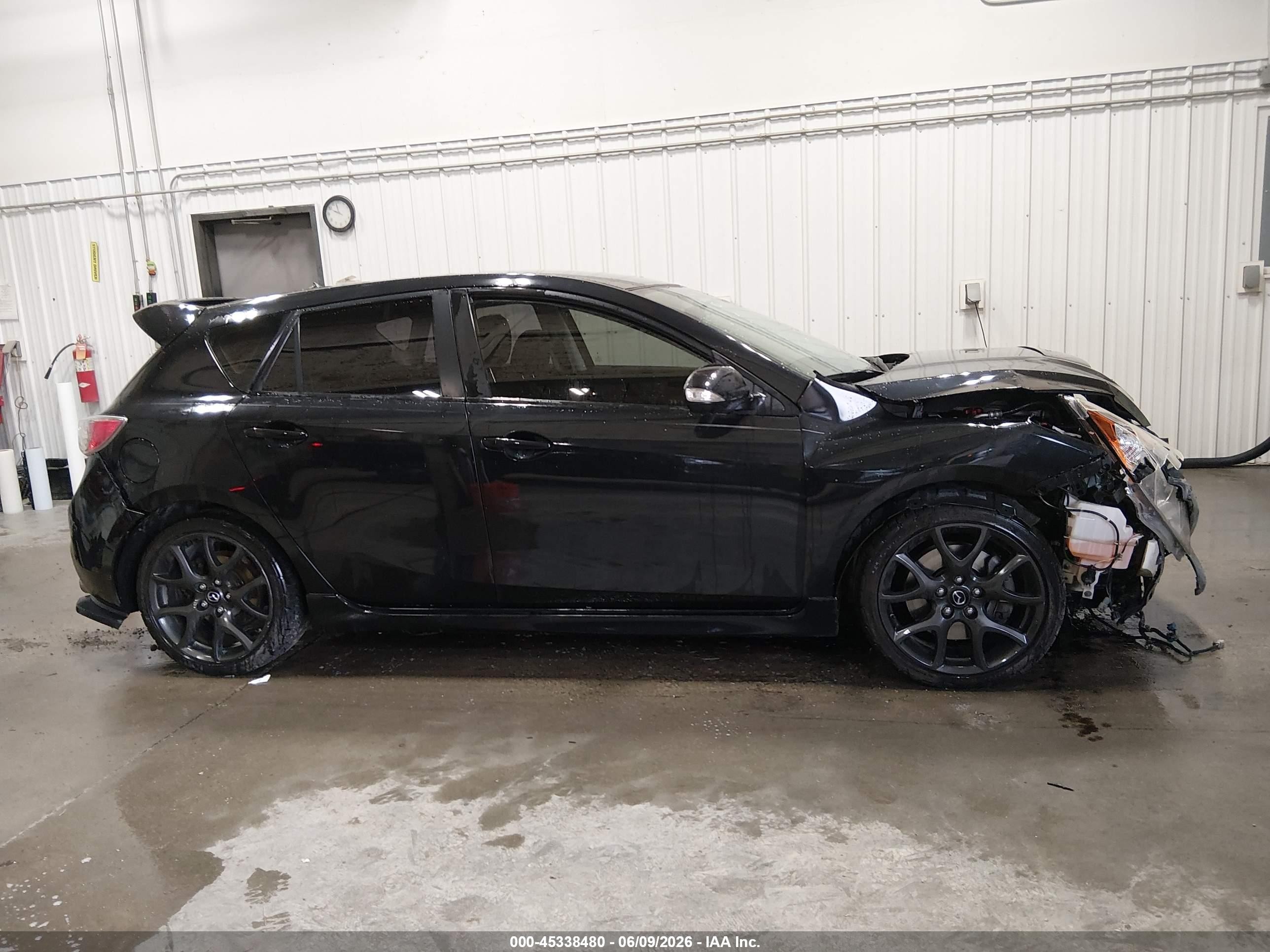2013 Mazda Mazdaspeed3 Touring Синий vin: JM1BL1L3XD1780178