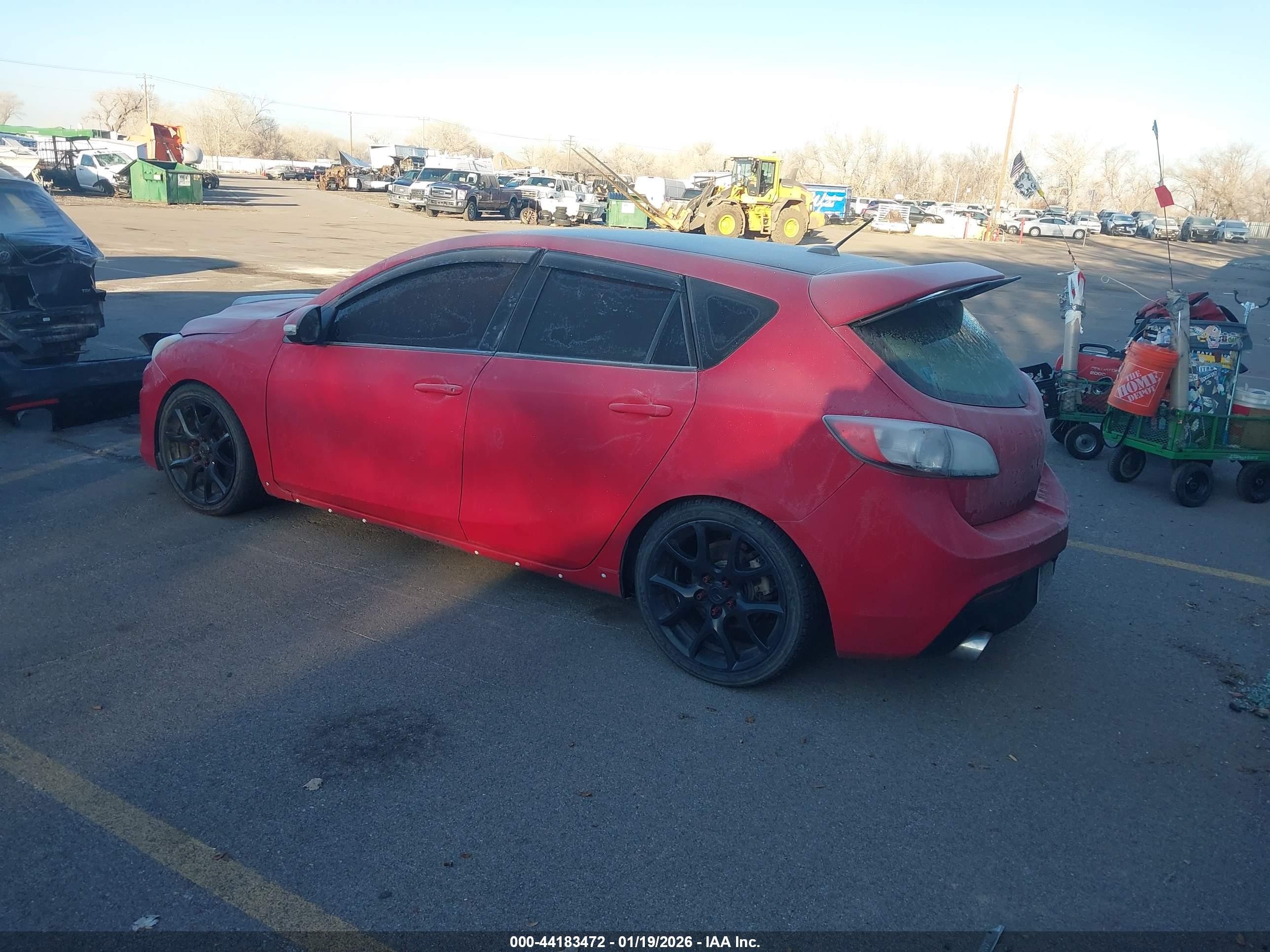 2012 Mazda Mazdaspeed3 Touring Красный vin: JM1BL1L40C1525336
