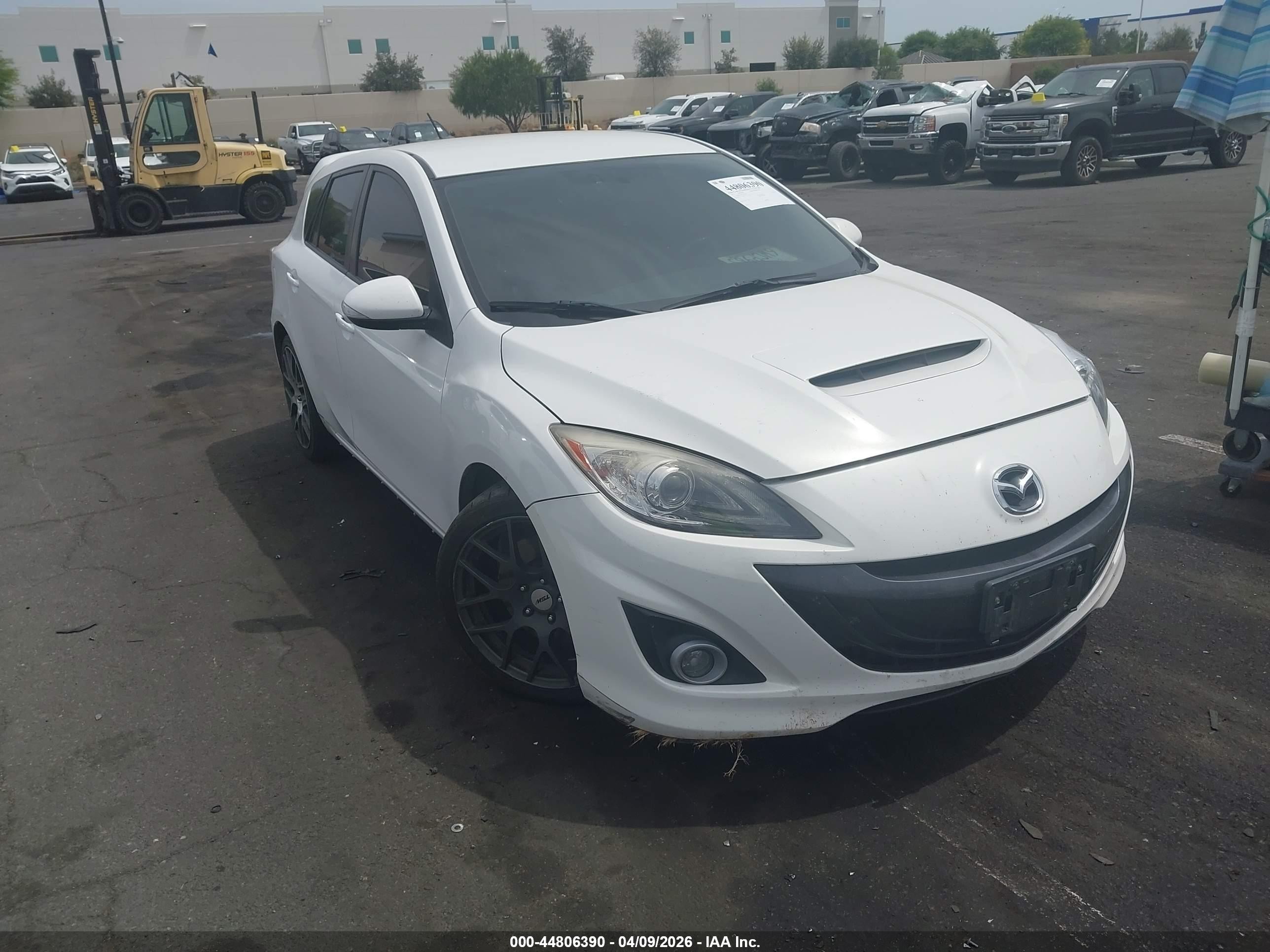 2012 Mazda Mazdaspeed3 Touring Белый vin: JM1BL1L40C1574388