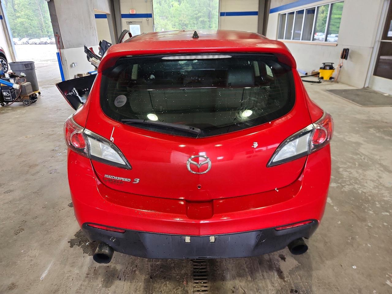 2013 Mazda Speed 3 Red vin: JM1BL1L41D1714045
