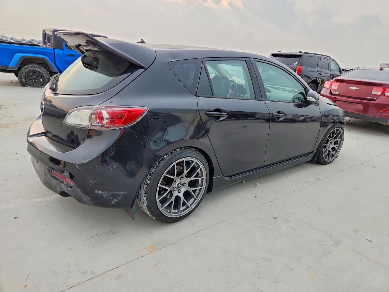 2013 Mazda Speed 3 Black vin: JM1BL1L41D1735008