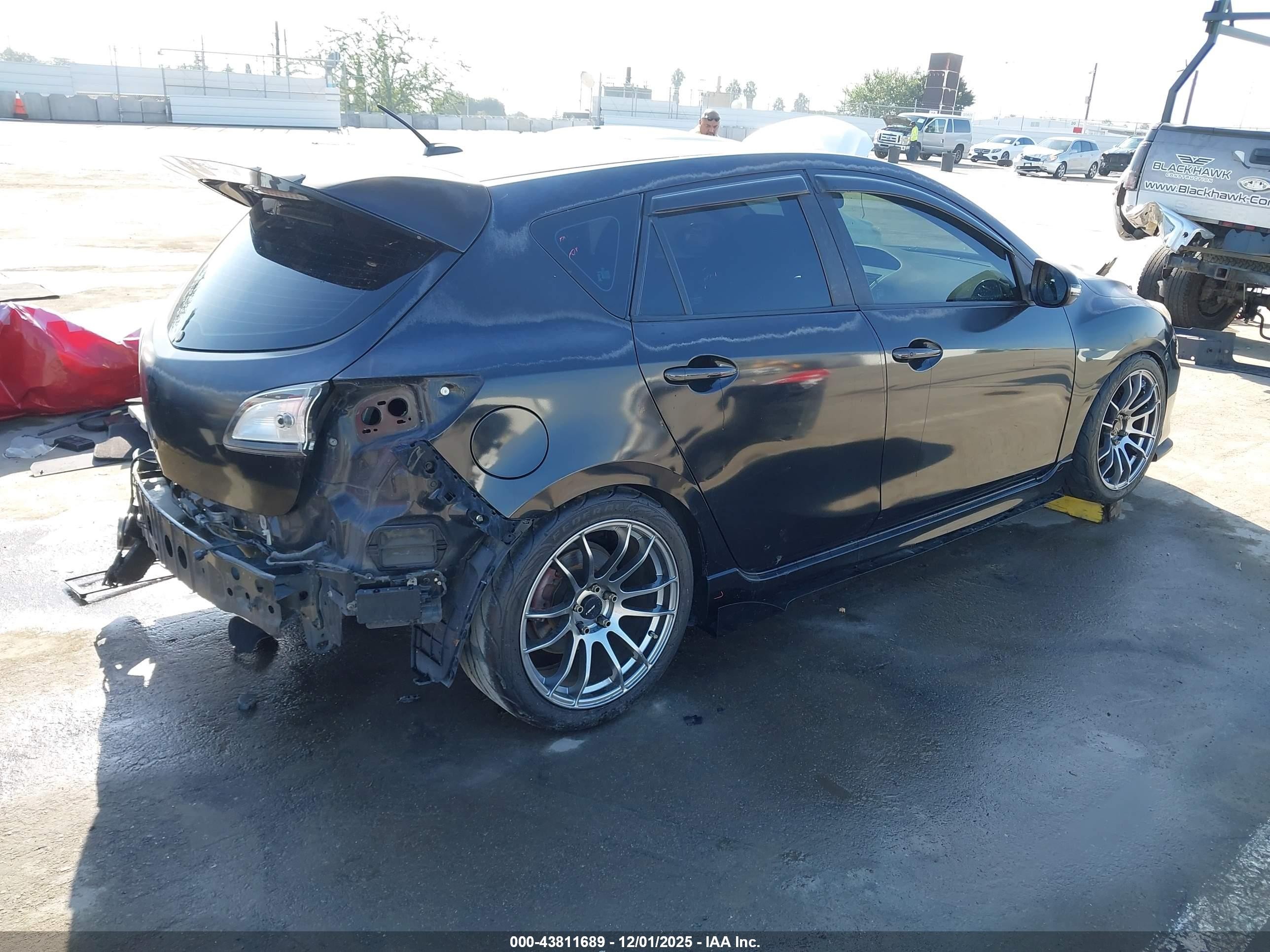 2012 Mazda Mazdaspeed3 Touring Черный vin: JM1BL1L42C1556958