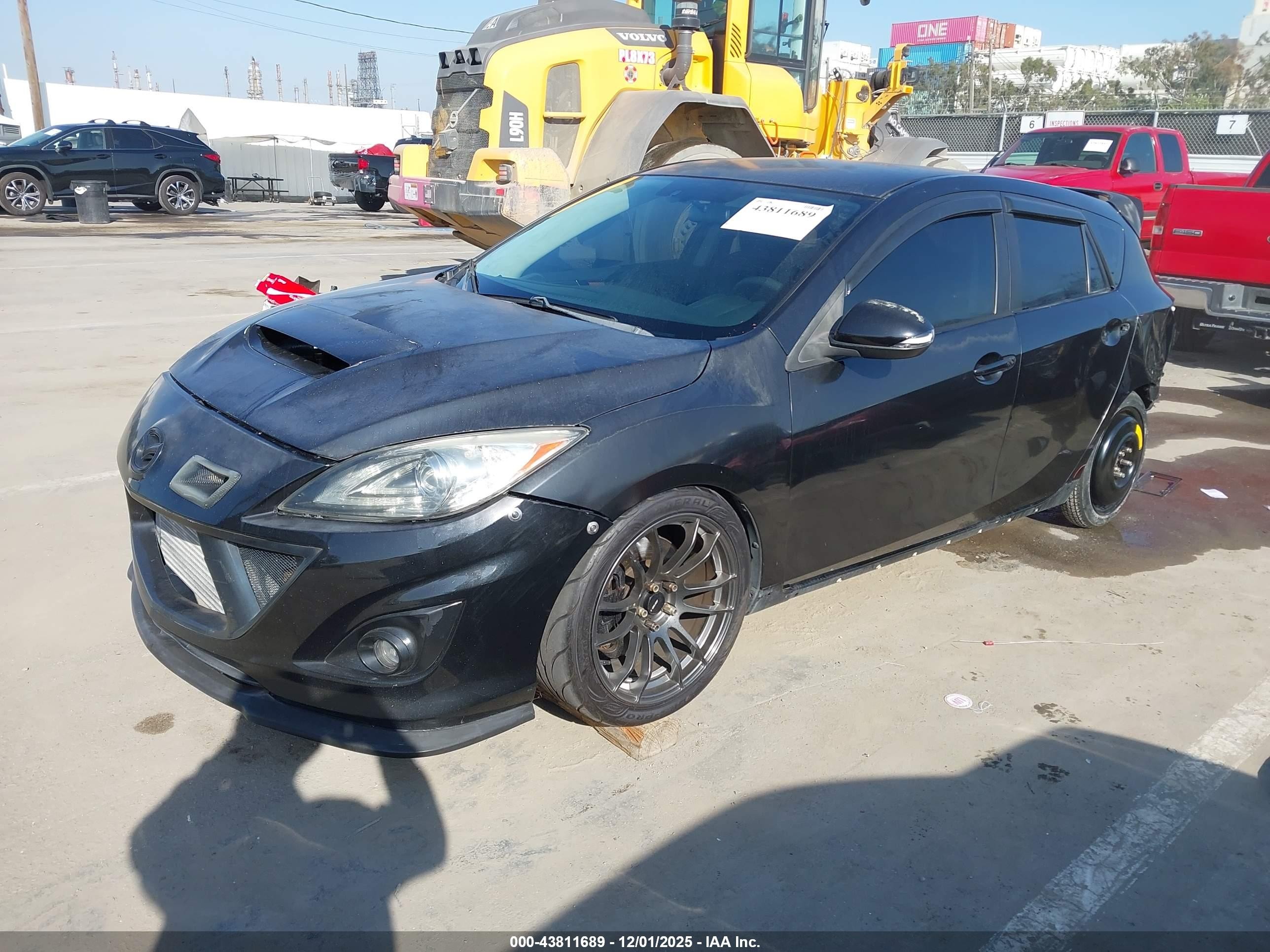 2012 Mazda Mazdaspeed3 Touring Черный vin: JM1BL1L42C1556958