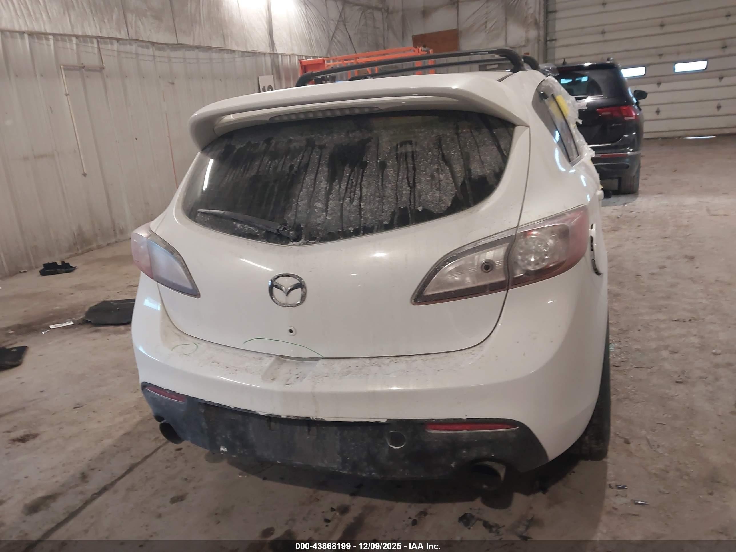 2012 Mazda Mazdaspeed3 Touring White vin: JM1BL1L43C1656776