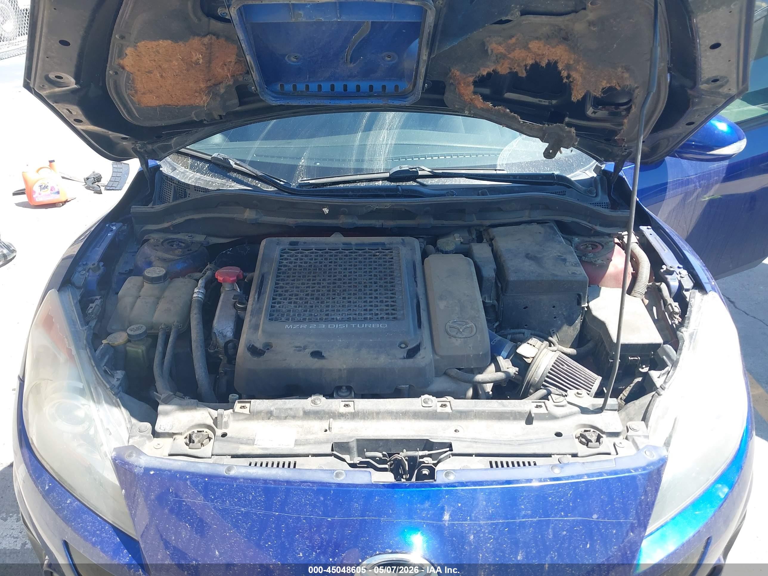 2013 Mazda Mazdaspeed3 Touring Blue vin: JM1BL1L43D1705170