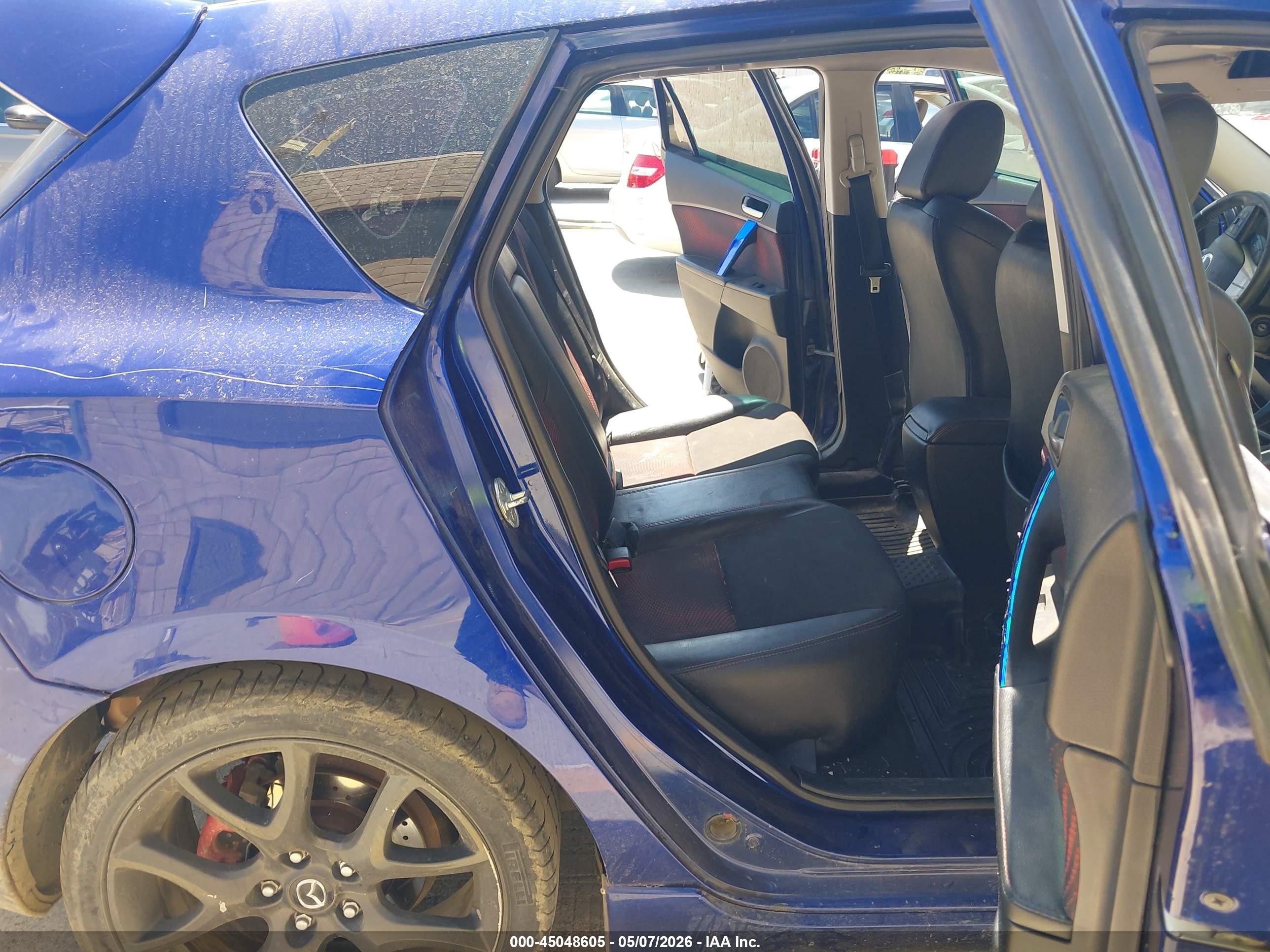 2013 Mazda Mazdaspeed3 Touring Blue vin: JM1BL1L43D1705170