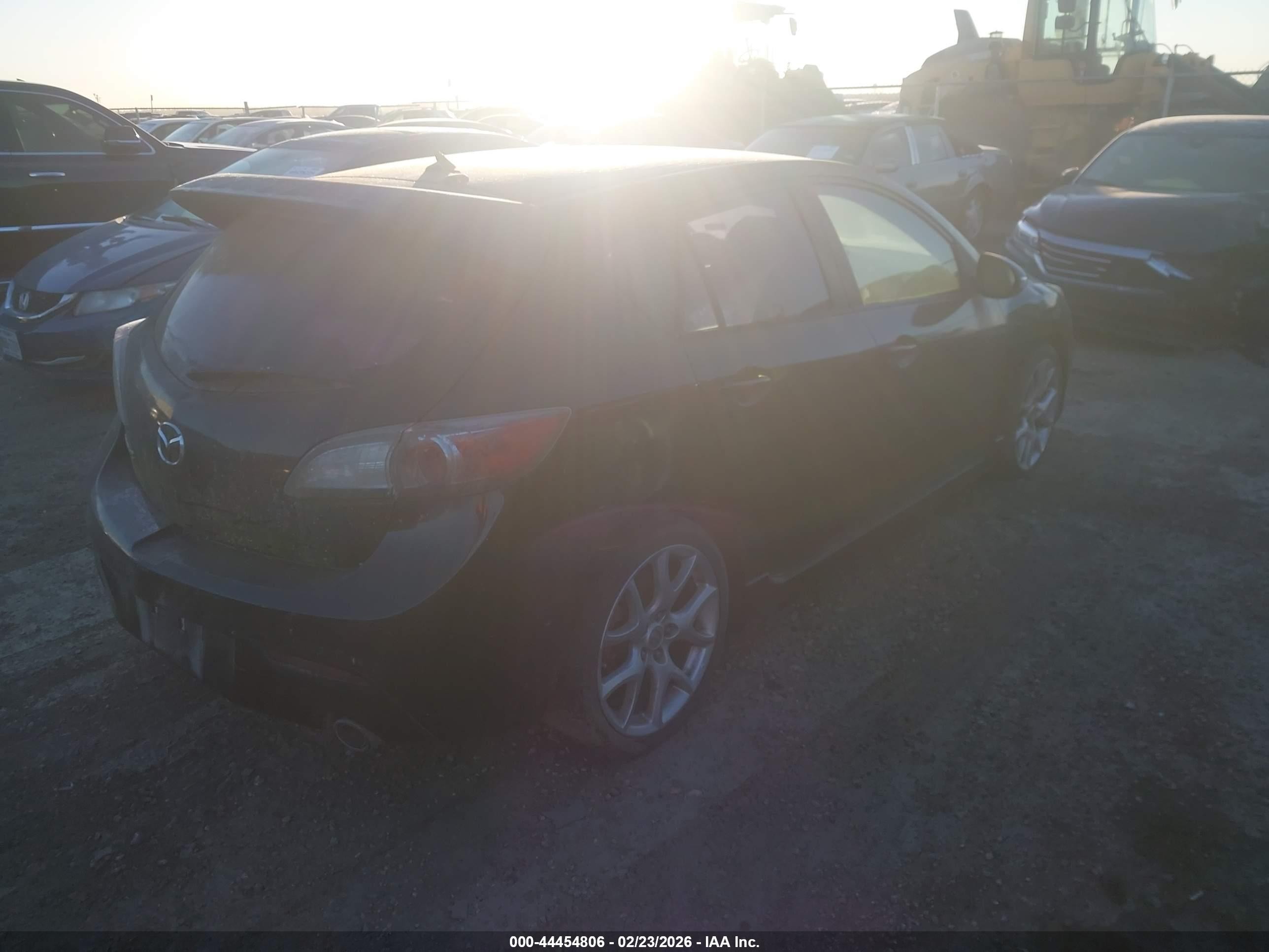 2012 Mazda Mazdaspeed3 Touring Черный vin: JM1BL1L44C1539434