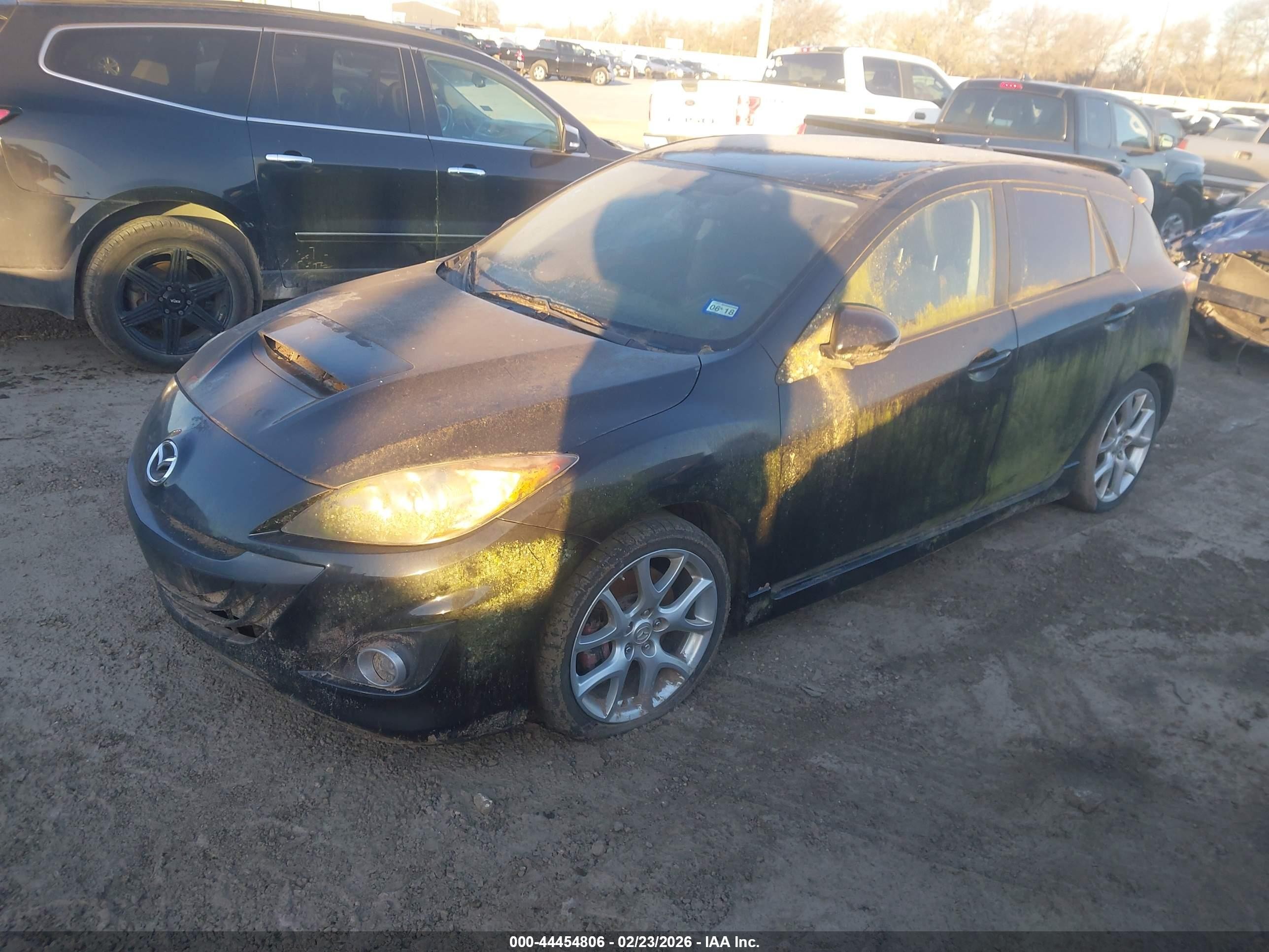 2012 Mazda Mazdaspeed3 Touring Черный vin: JM1BL1L44C1539434