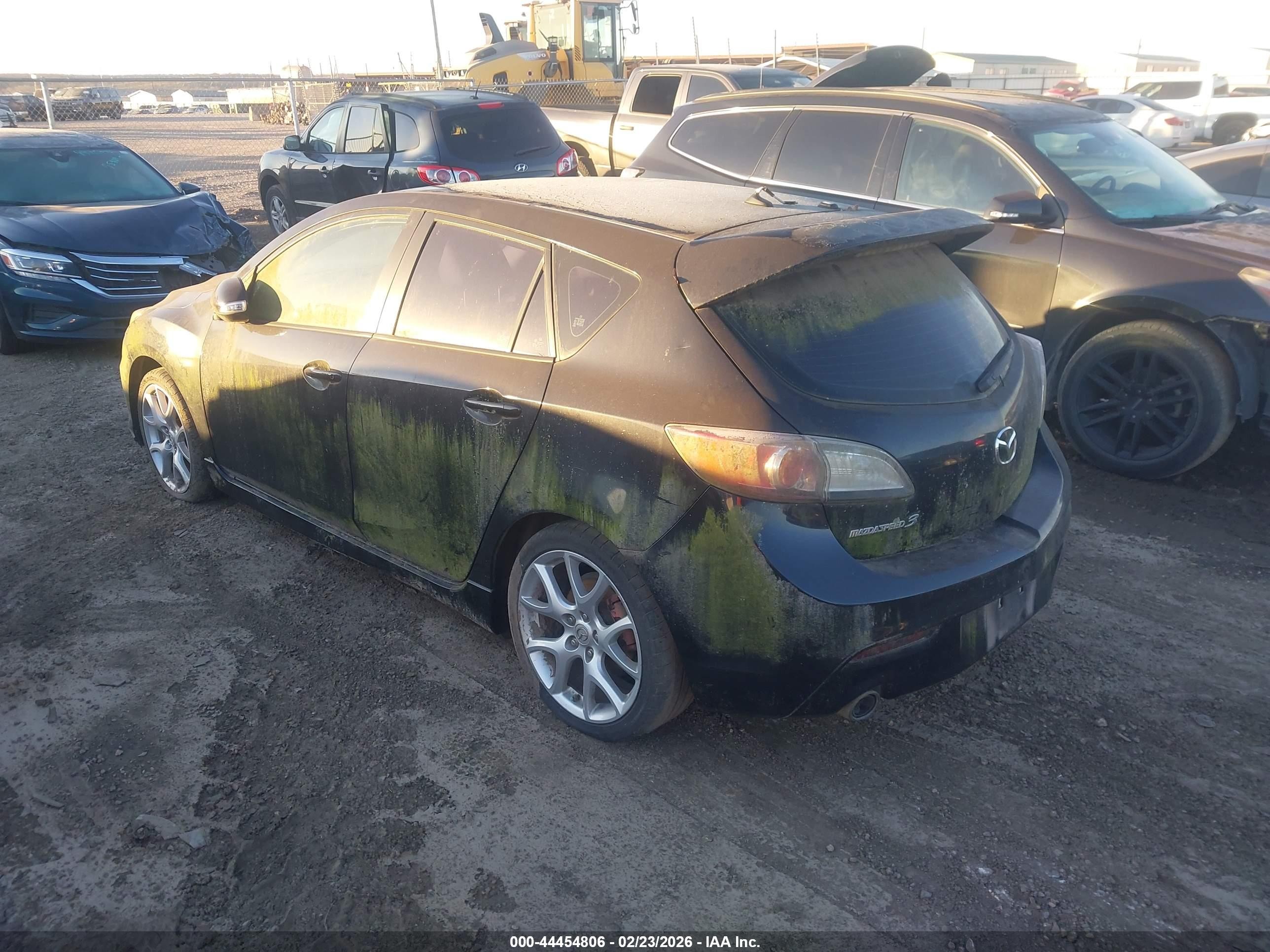 2012 Mazda Mazdaspeed3 Touring Черный vin: JM1BL1L44C1539434