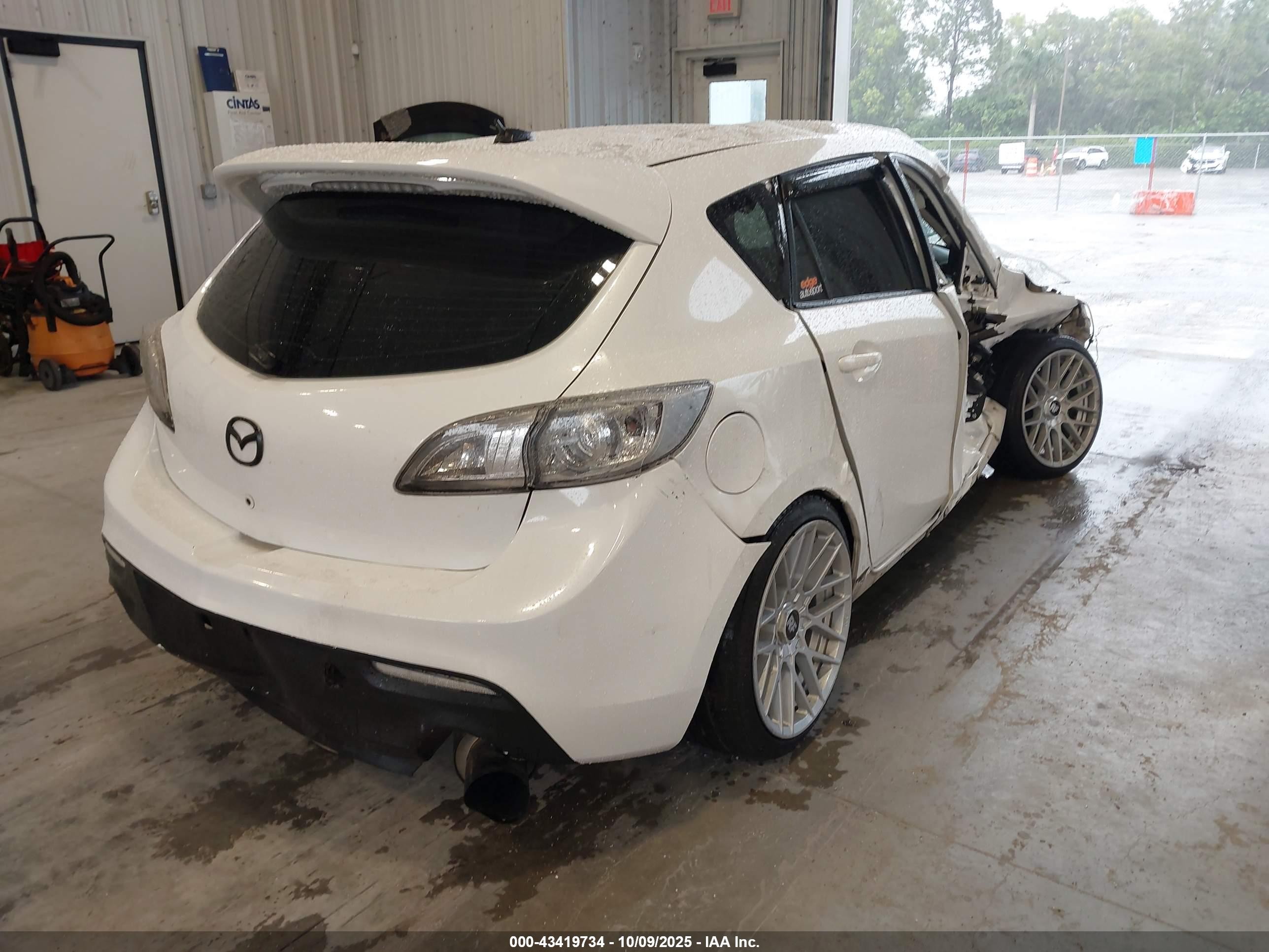 2012 Mazda Mazdaspeed3 Touring Белый vin: JM1BL1L44C1679824