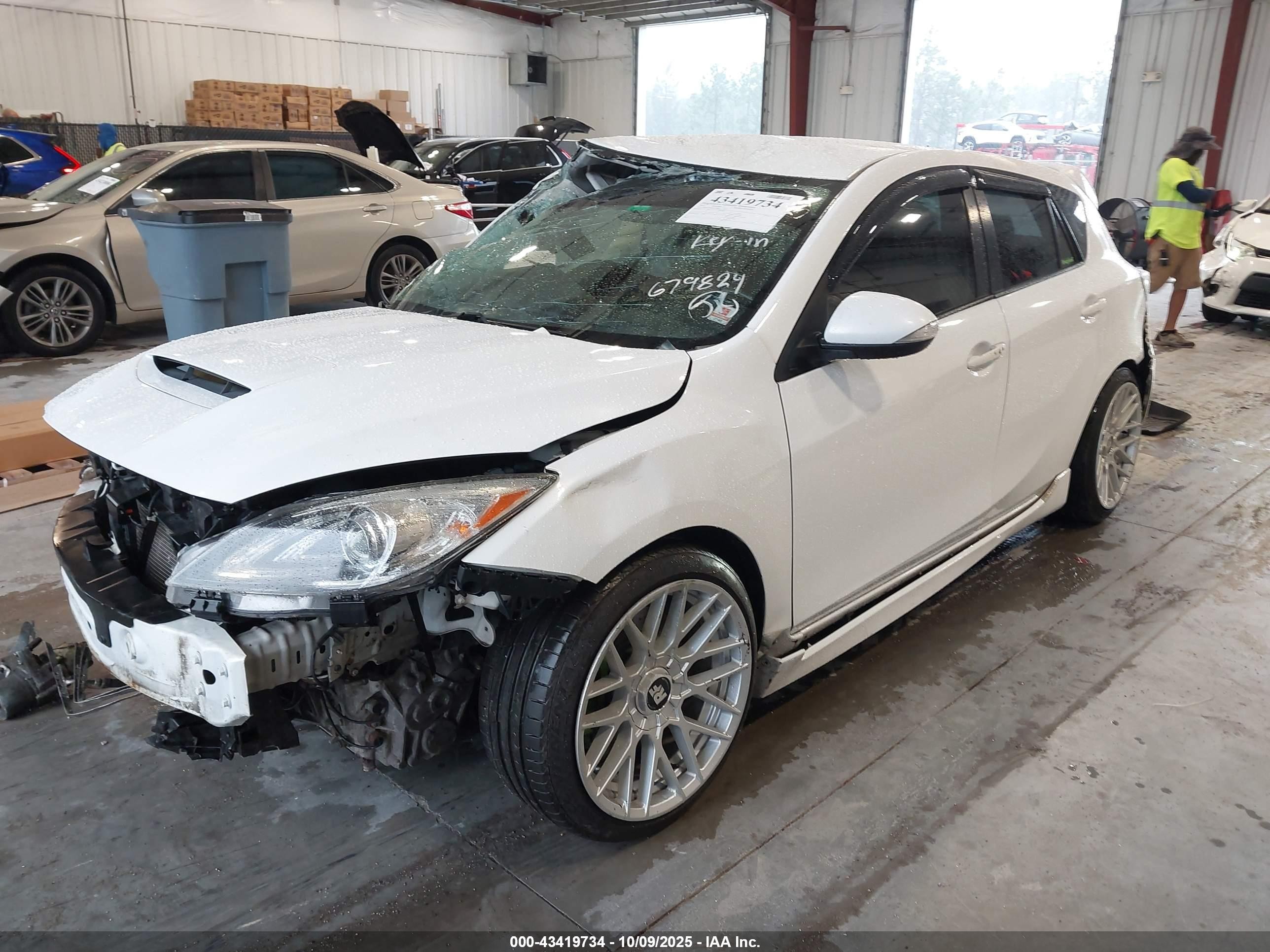2012 Mazda Mazdaspeed3 Touring Белый vin: JM1BL1L44C1679824
