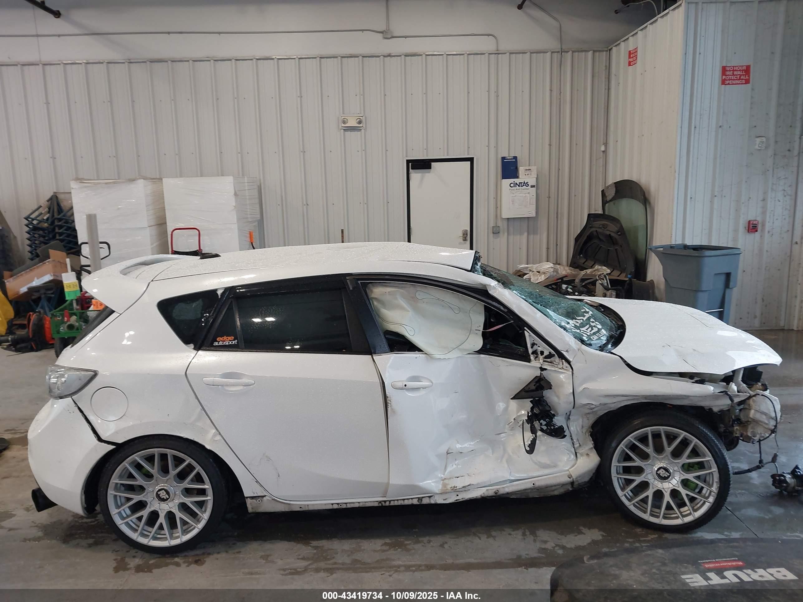 2012 Mazda Mazdaspeed3 Touring Белый vin: JM1BL1L44C1679824