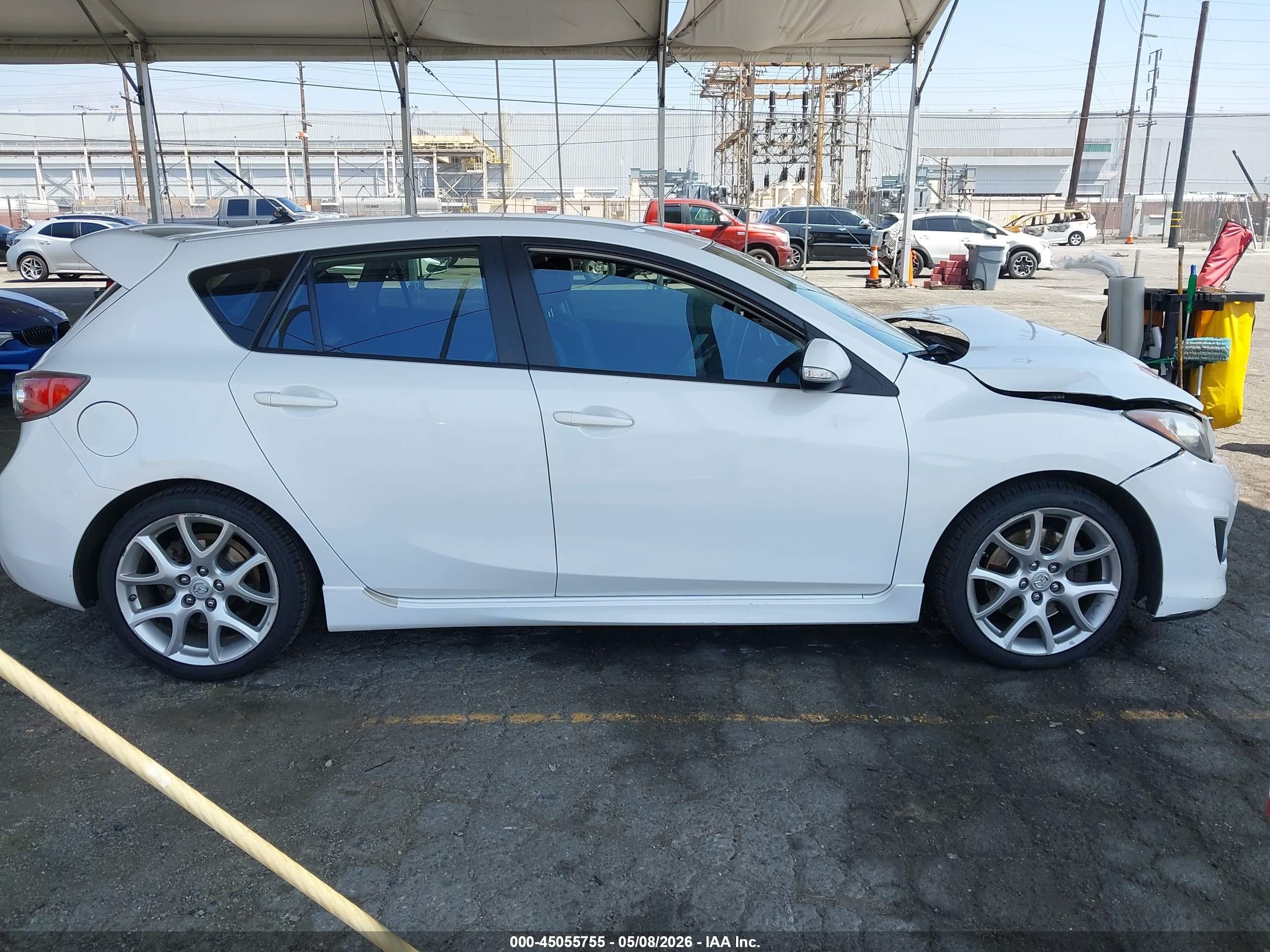 2012 Mazda Mazdaspeed3 Touring Белый vin: JM1BL1L44C1685963