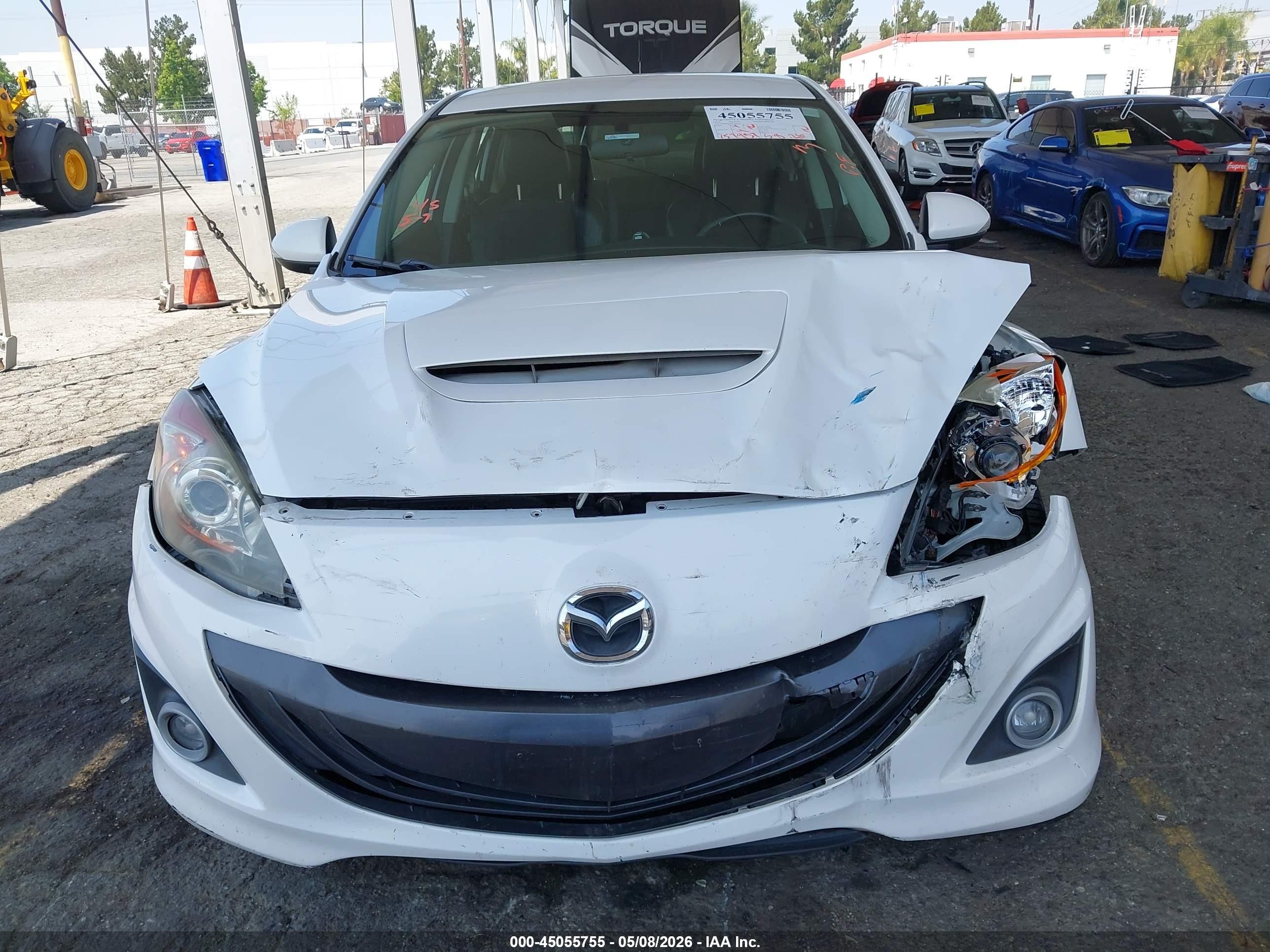 2012 Mazda Mazdaspeed3 Touring Белый vin: JM1BL1L44C1685963