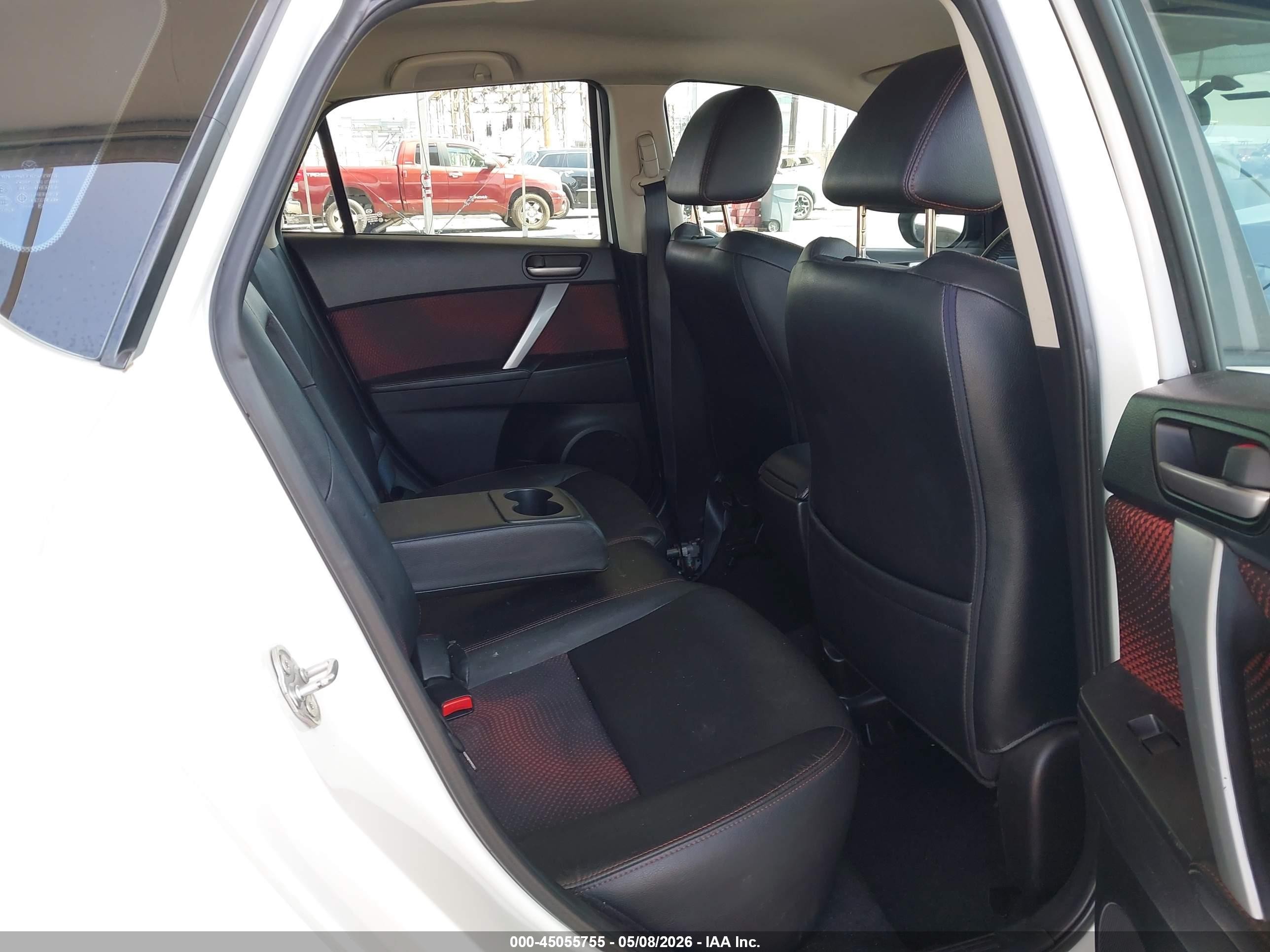 2012 Mazda Mazdaspeed3 Touring Белый vin: JM1BL1L44C1685963