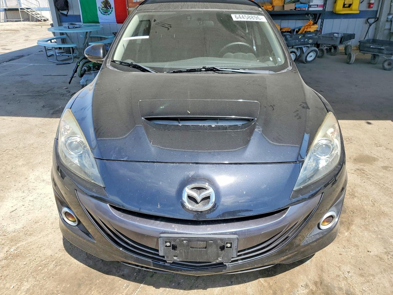 2013 Mazda Speed 3 Black vin: JM1BL1L44D1825916