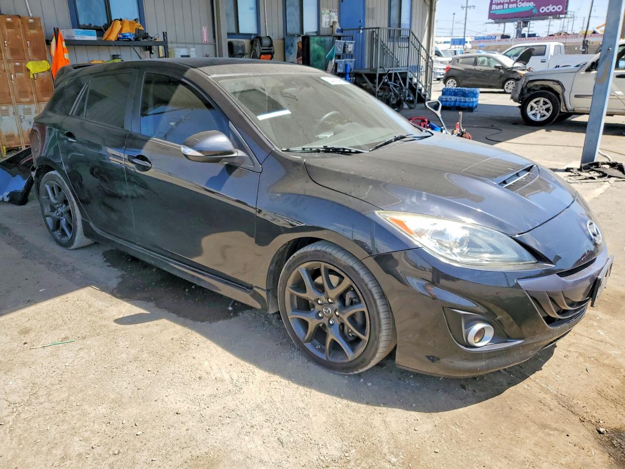 2013 Mazda Speed 3 Black vin: JM1BL1L44D1825916