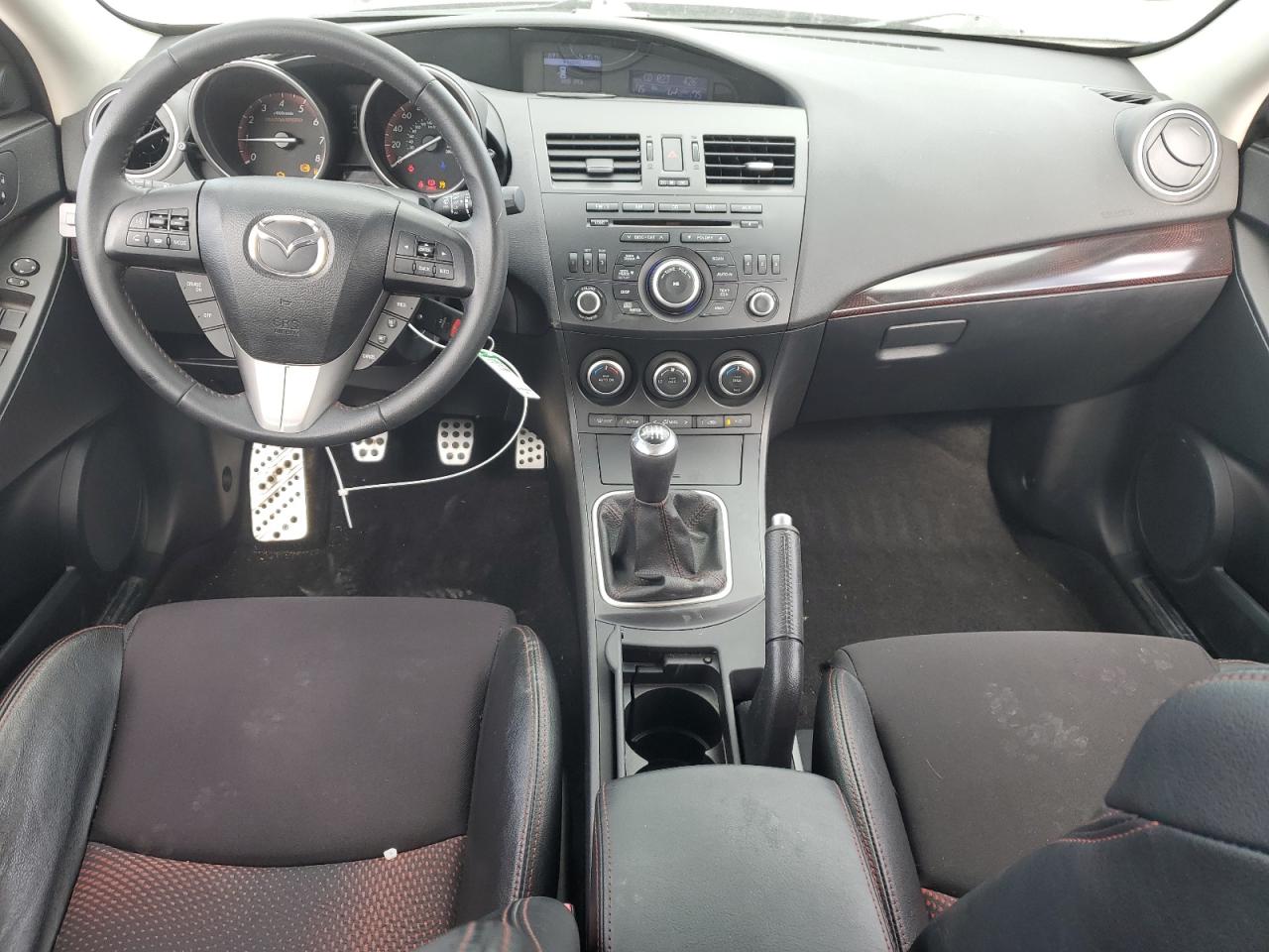 2012 Mazda Speed 3 Черный vin: JM1BL1L45C1507317