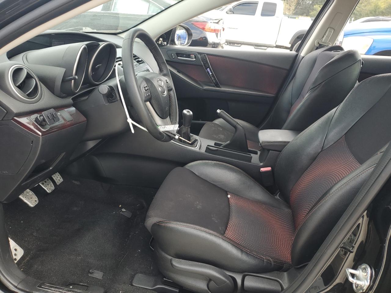 2012 Mazda Speed 3 Черный vin: JM1BL1L45C1507317