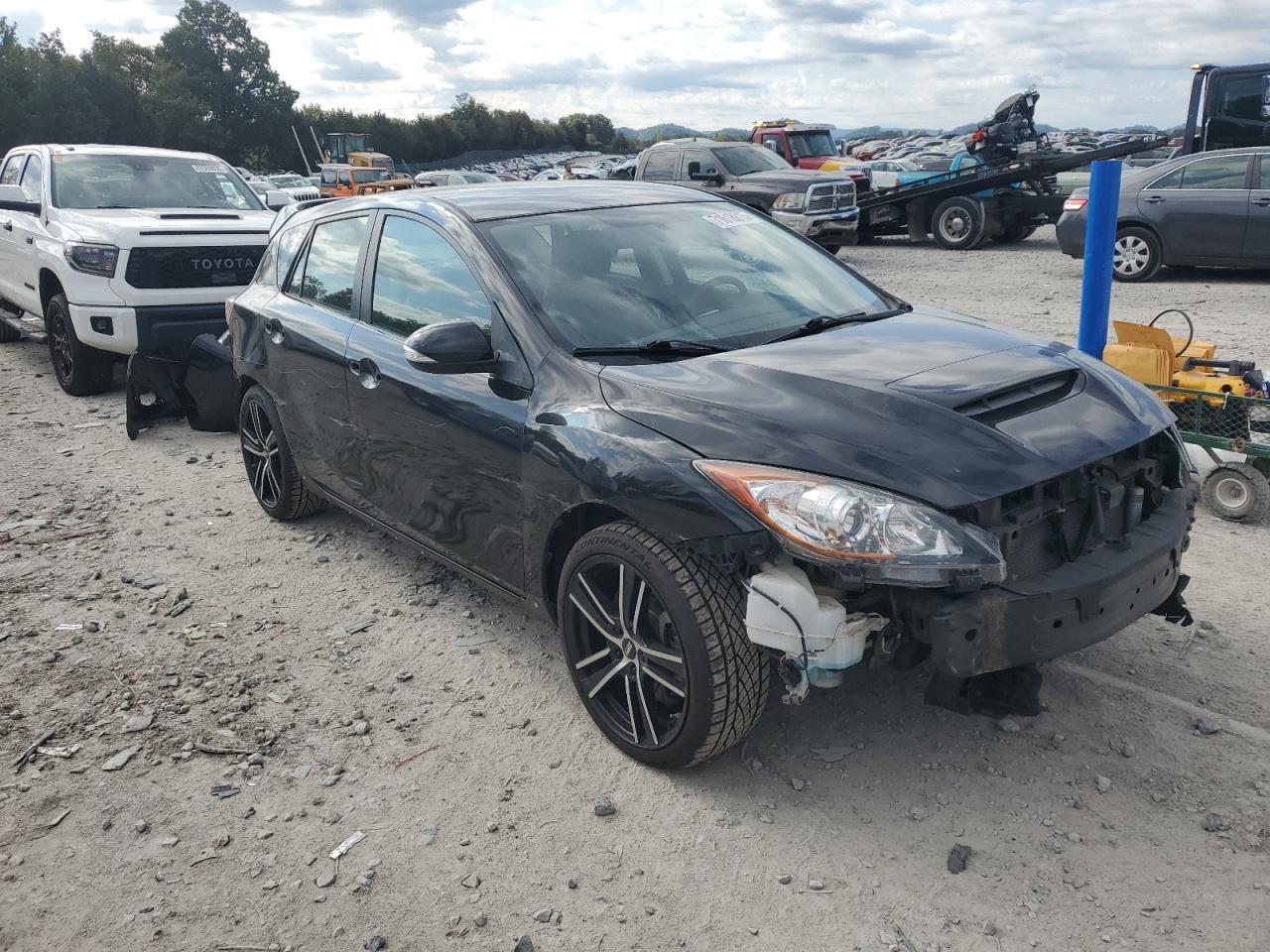 2012 Mazda Speed 3 Черный vin: JM1BL1L45C1507317