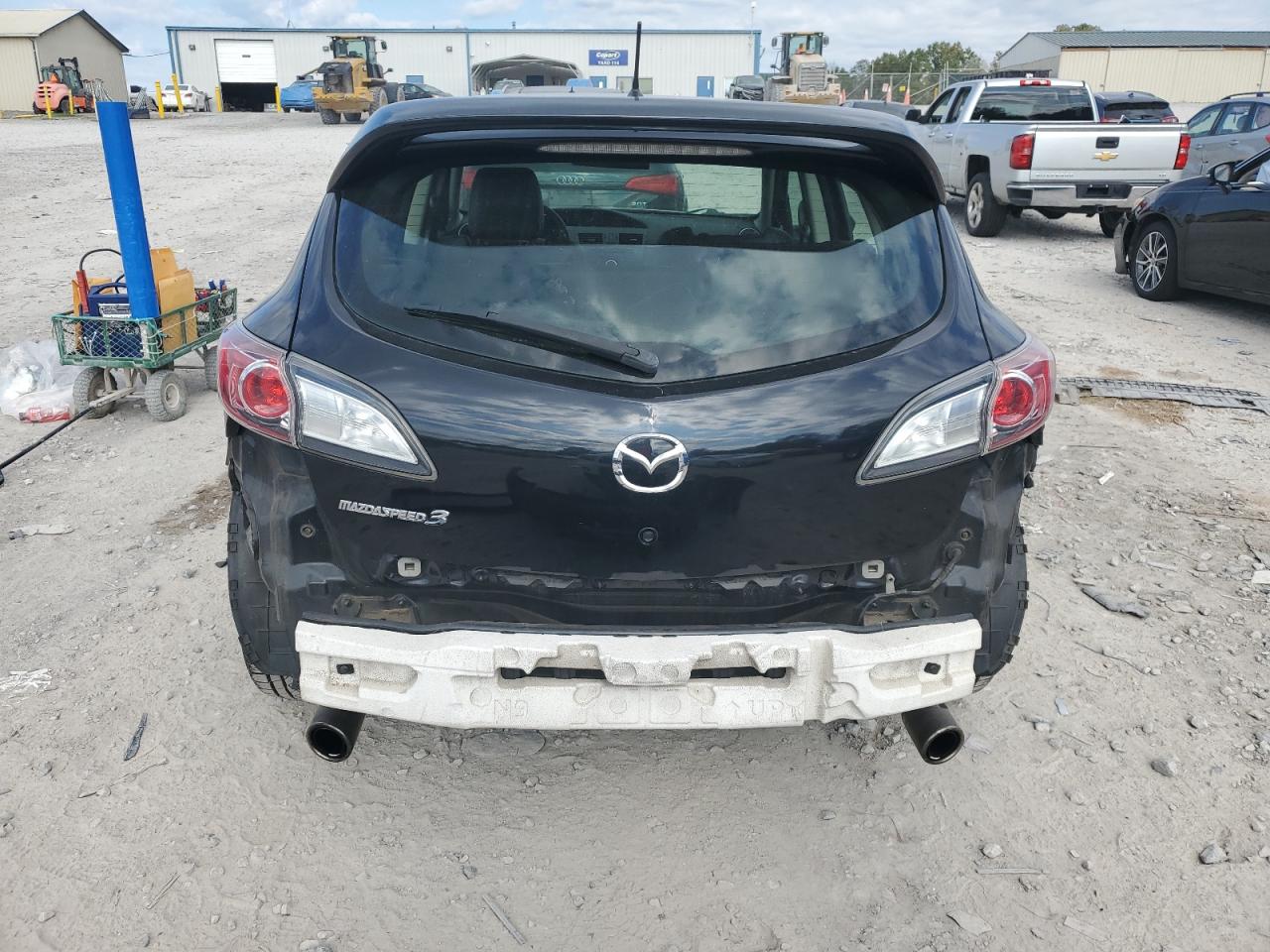2012 Mazda Speed 3 Черный vin: JM1BL1L45C1507317