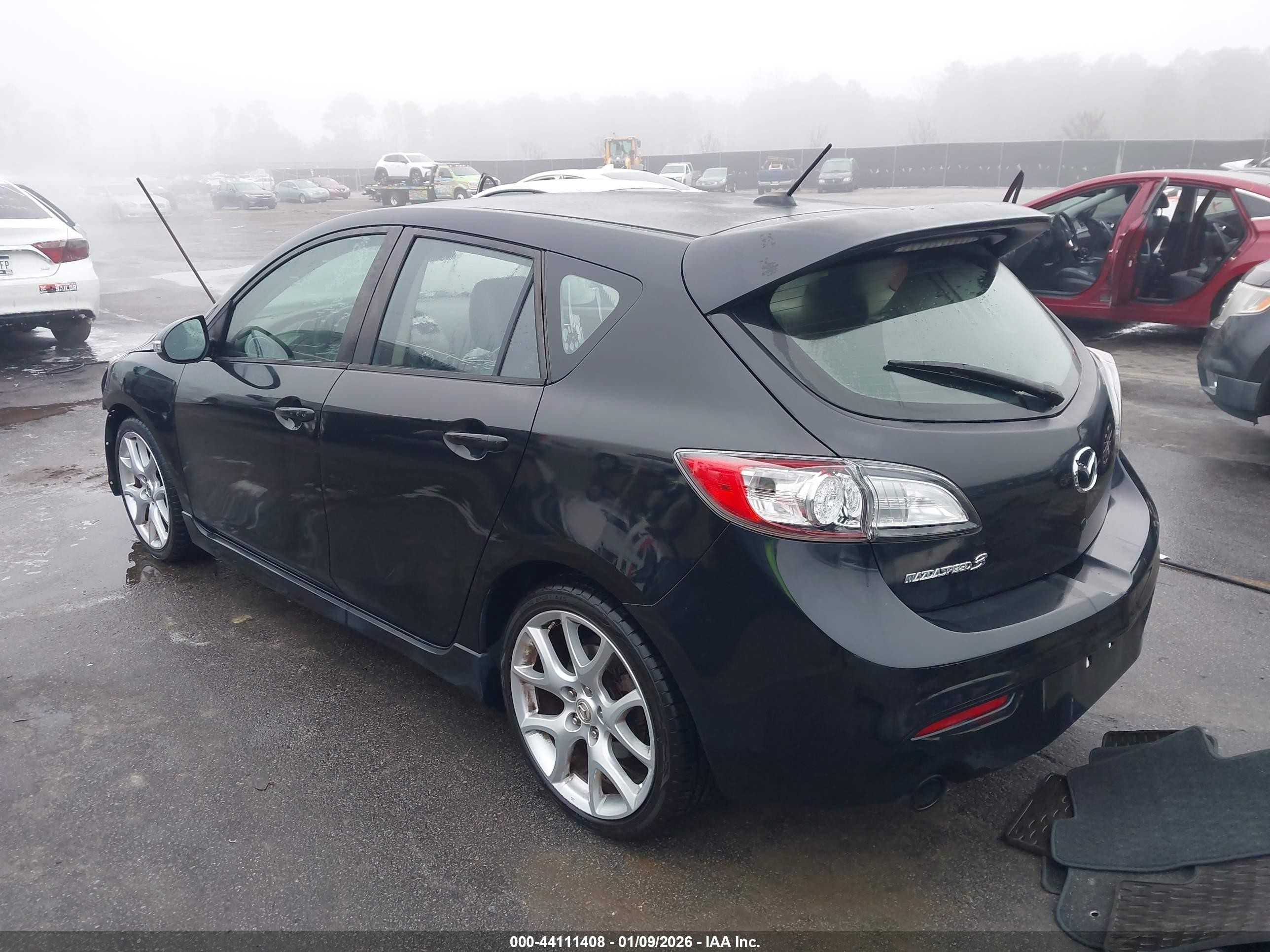2012 Mazda Mazdaspeed3 Touring Black vin: JM1BL1L45C1519323