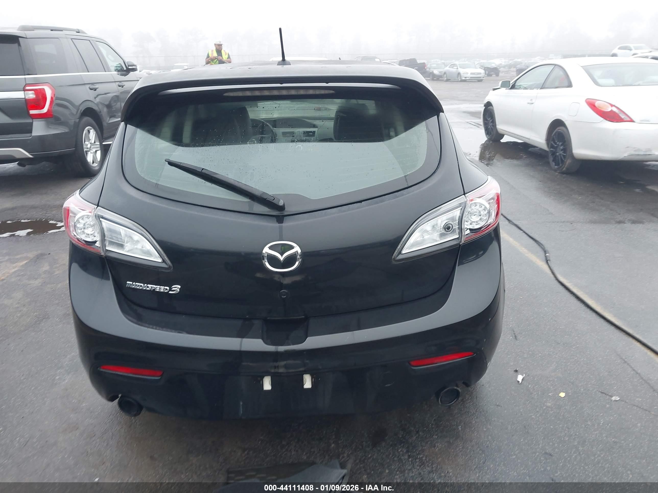 2012 Mazda Mazdaspeed3 Touring Black vin: JM1BL1L45C1519323