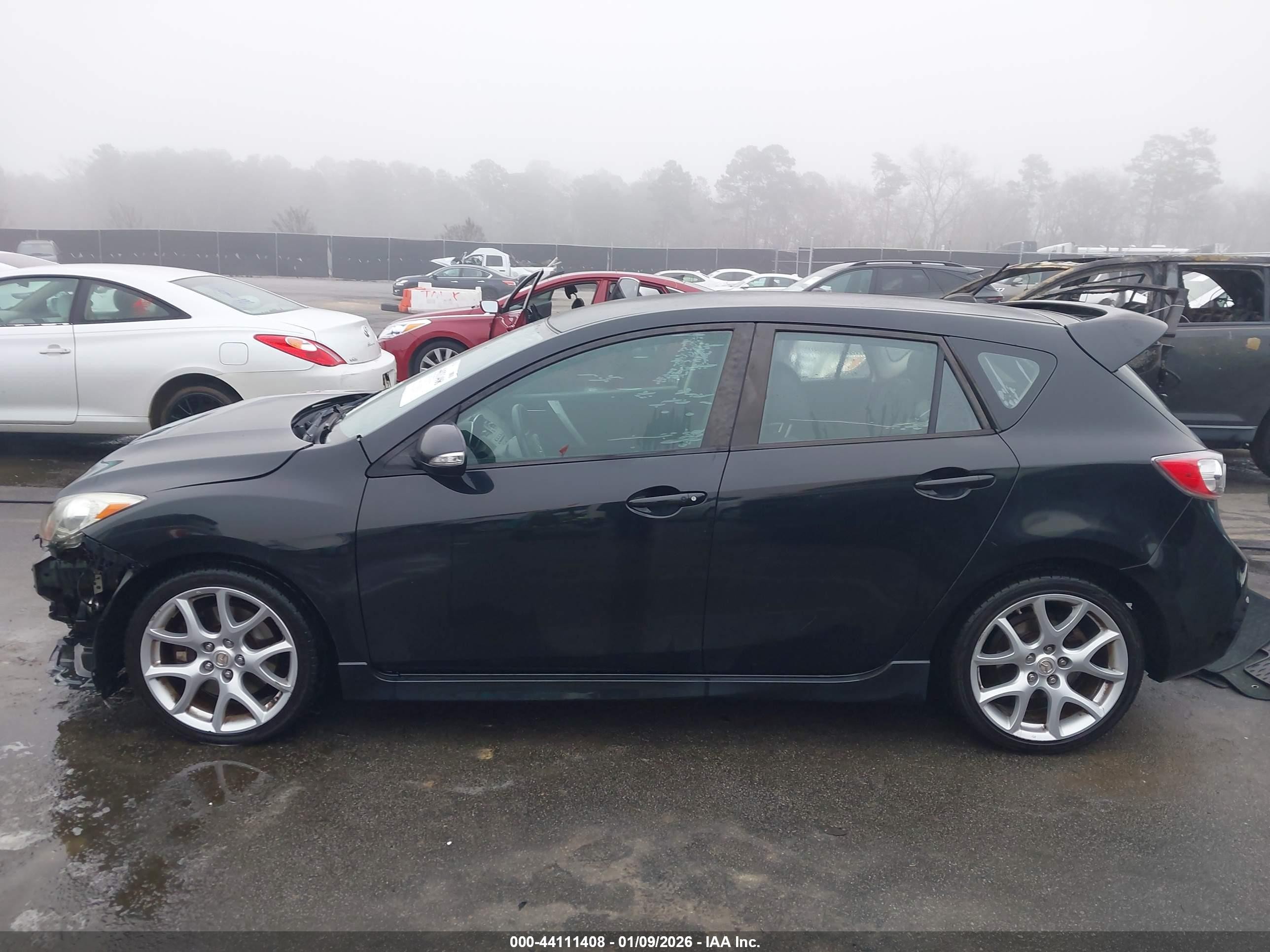 2012 Mazda Mazdaspeed3 Touring Black vin: JM1BL1L45C1519323