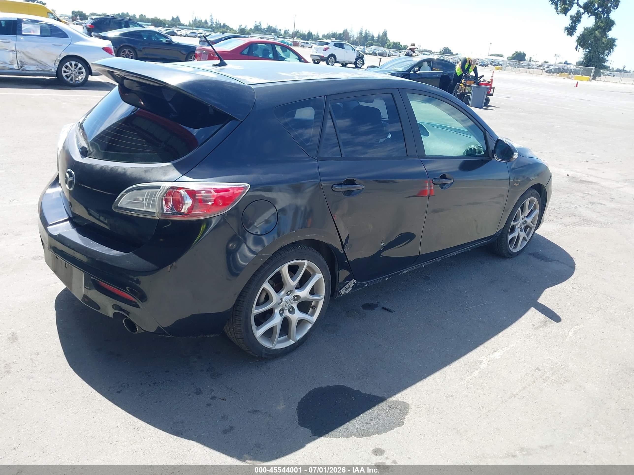 2012 Mazda Mazdaspeed3 Touring Черный vin: JM1BL1L45C1552077