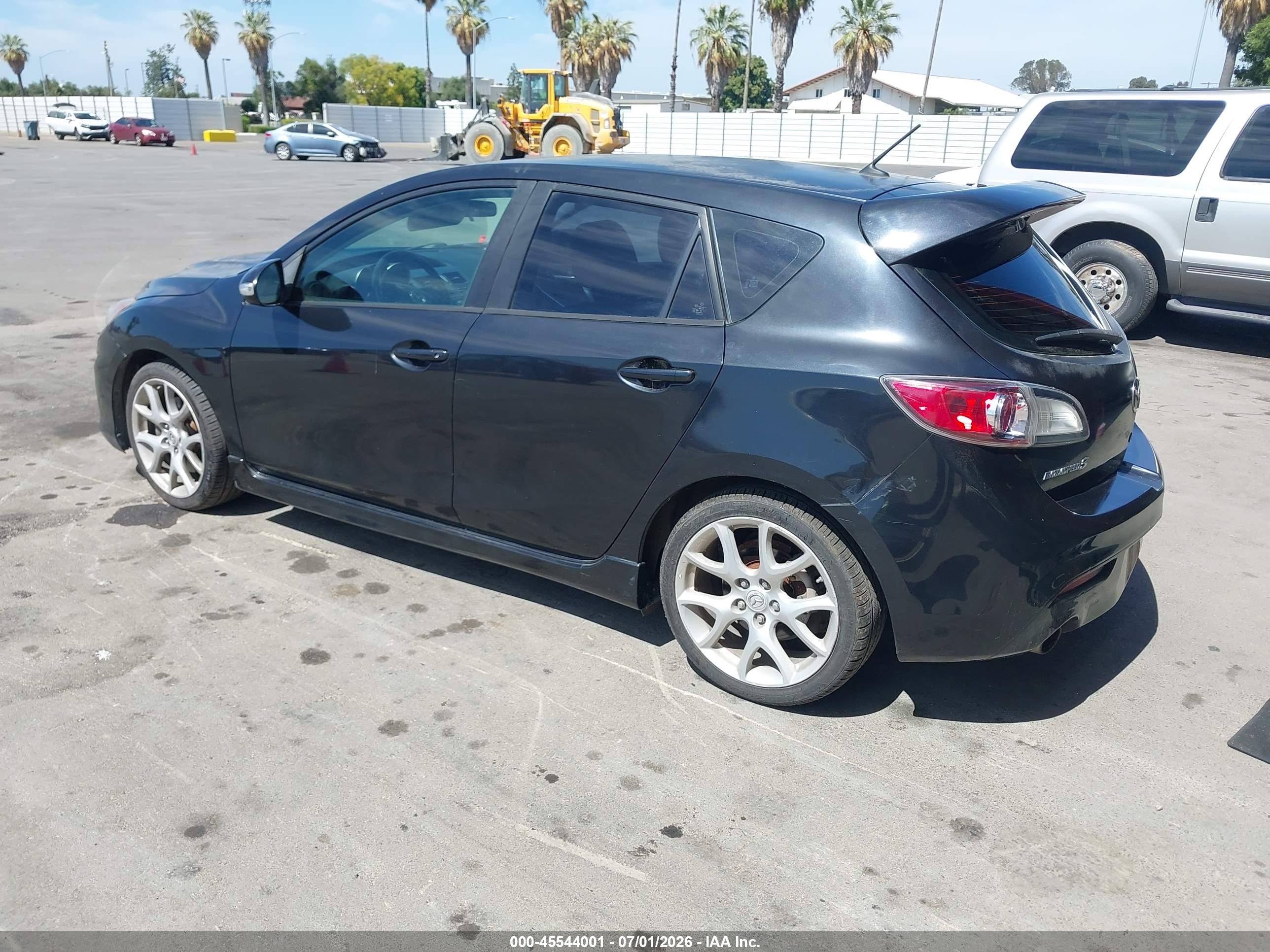 2012 Mazda Mazdaspeed3 Touring Черный vin: JM1BL1L45C1552077