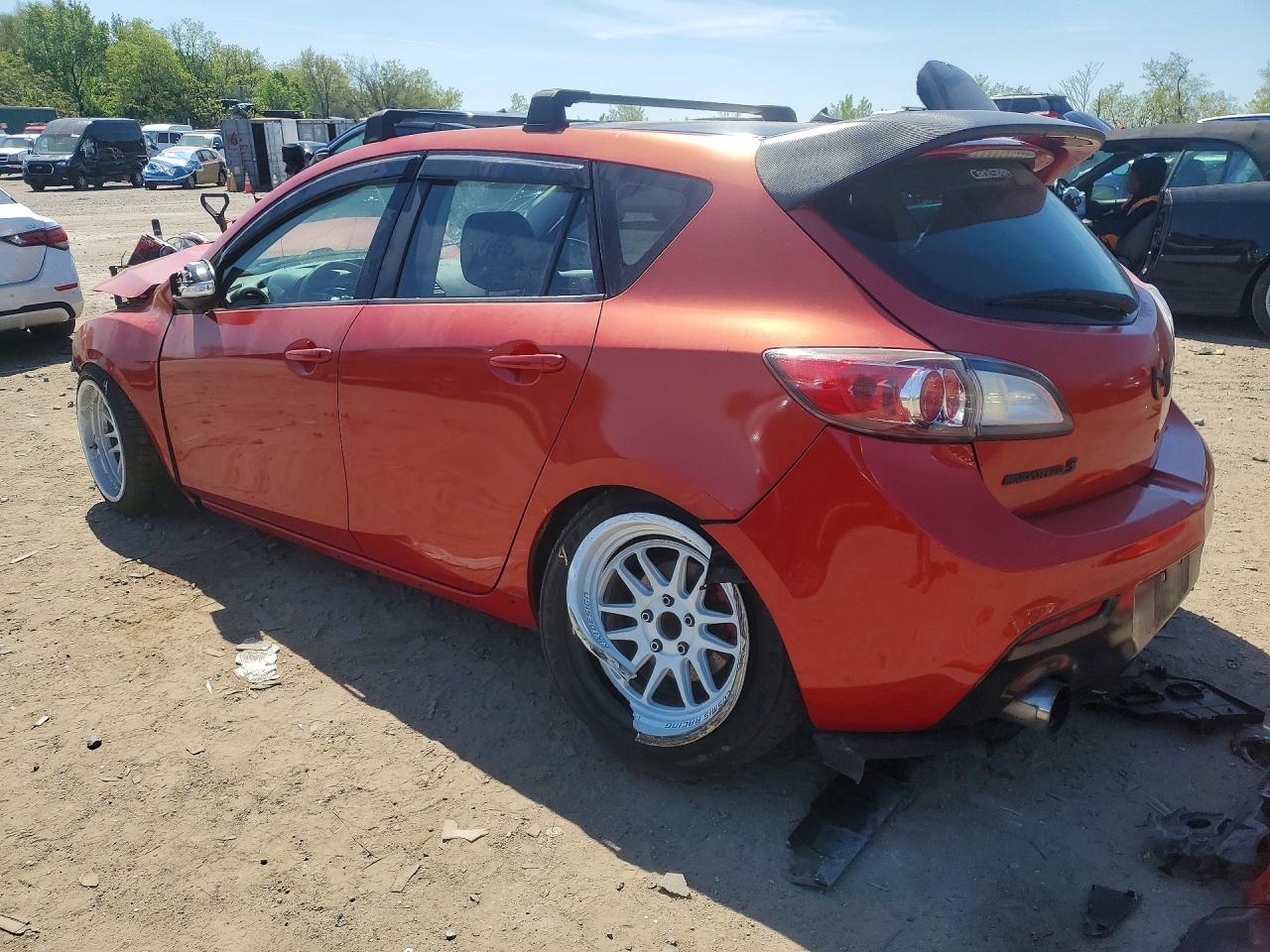 2012 Mazda Speed 3 Red vin: JM1BL1L46C1597920