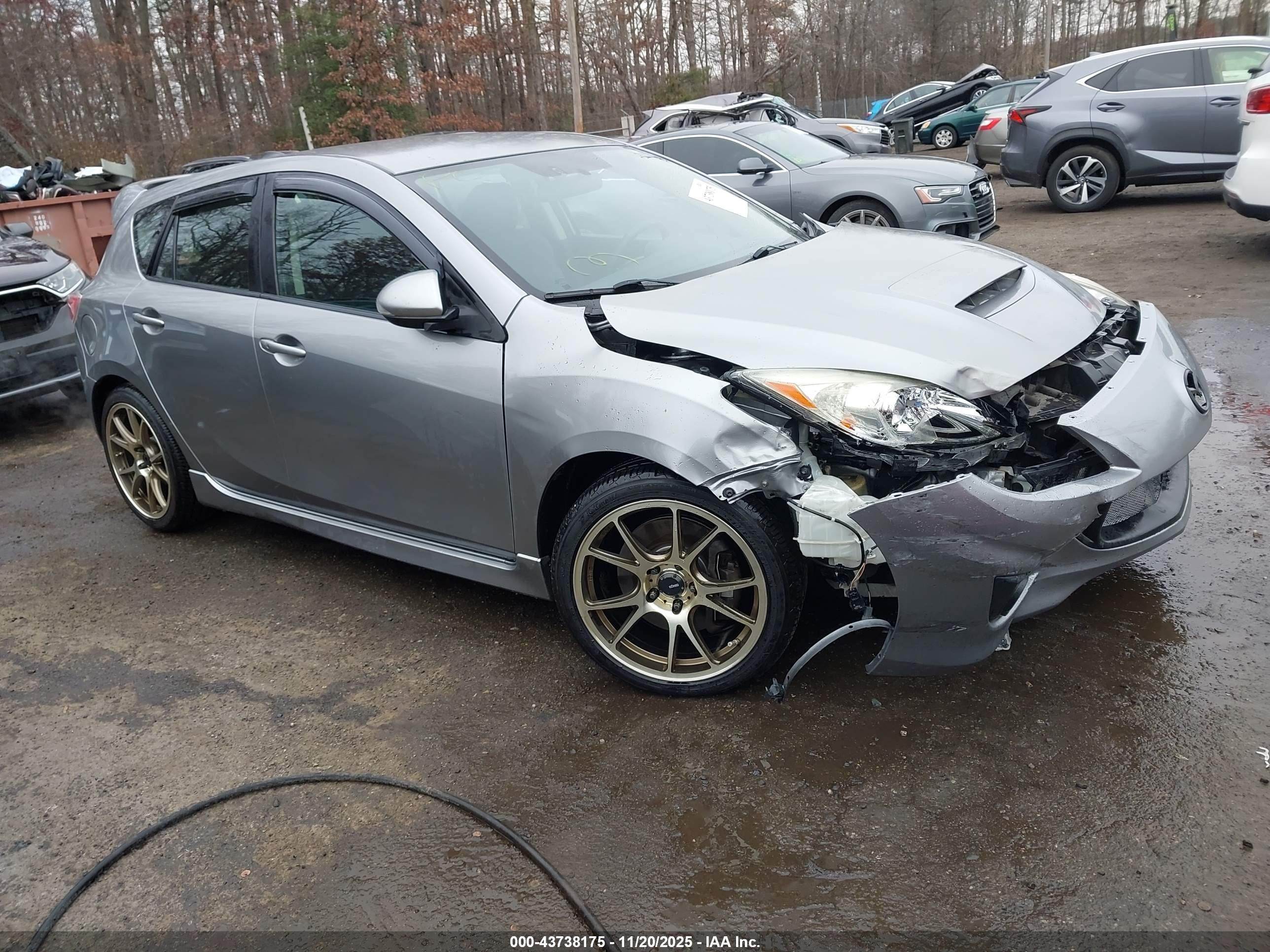2012 Mazda Mazdaspeed3 Touring Серебряный vin: JM1BL1L46C1691151