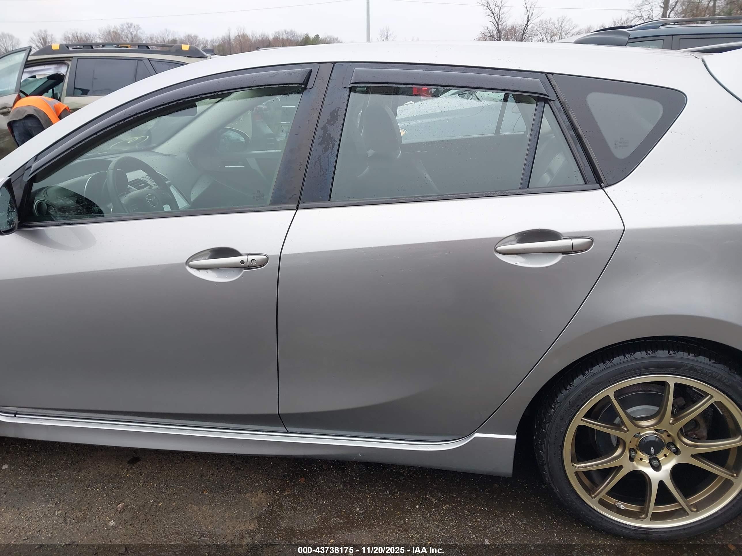 2012 Mazda Mazdaspeed3 Touring Silver vin: JM1BL1L46C1691151