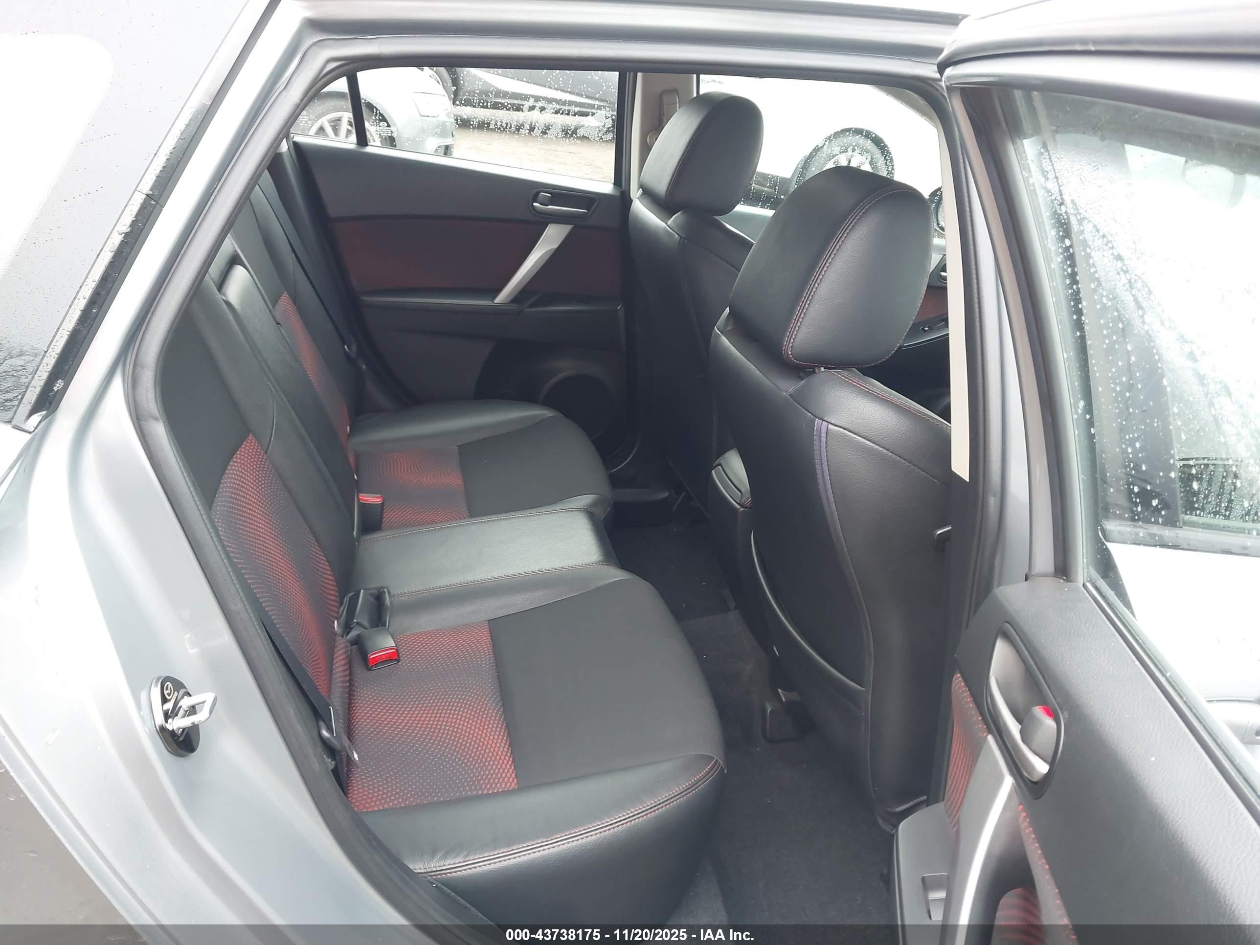 2012 Mazda Mazdaspeed3 Touring Silver vin: JM1BL1L46C1691151