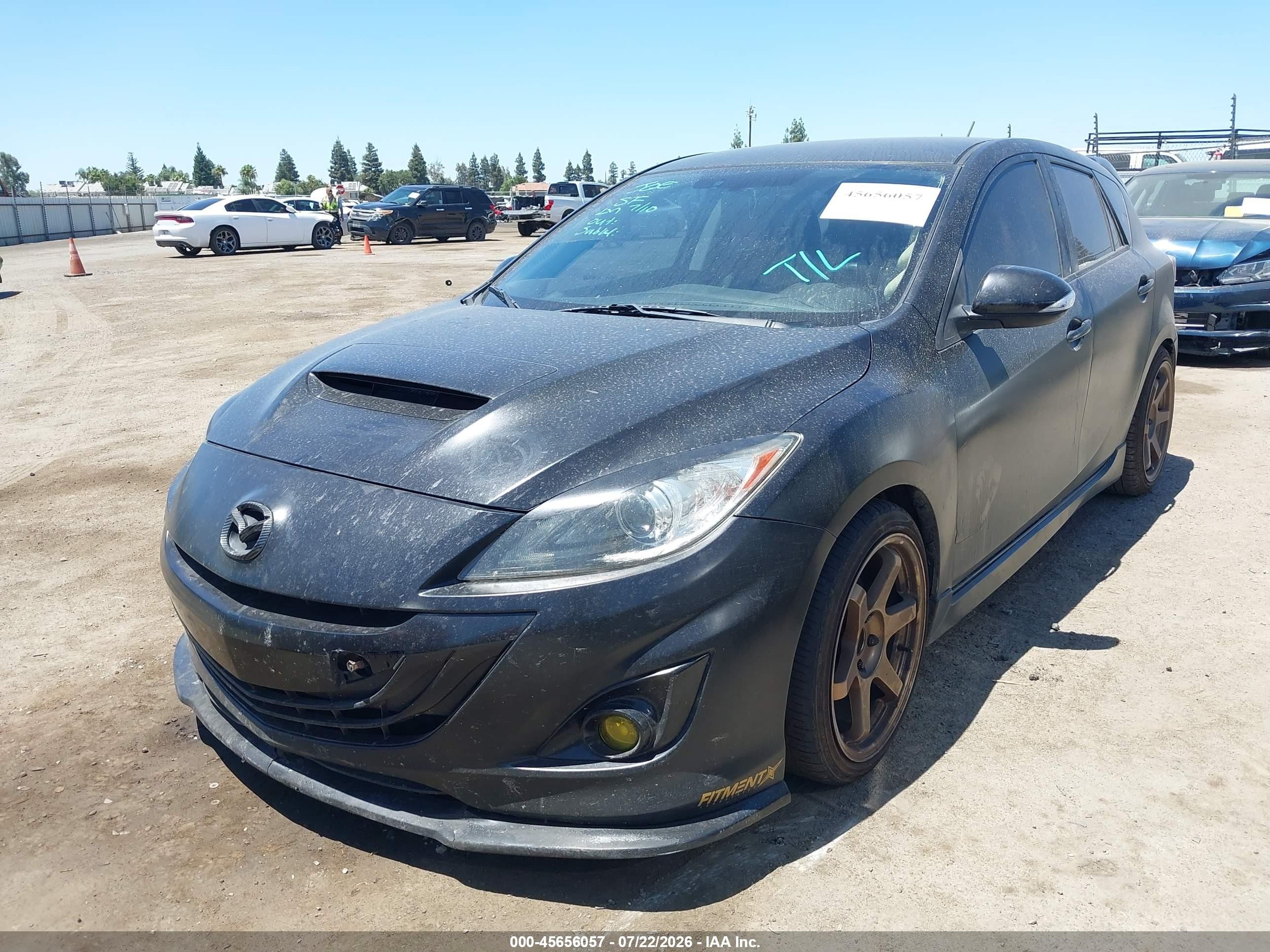 2013 Mazda Mazdaspeed3 Touring Черный vin: JM1BL1L46D1799089