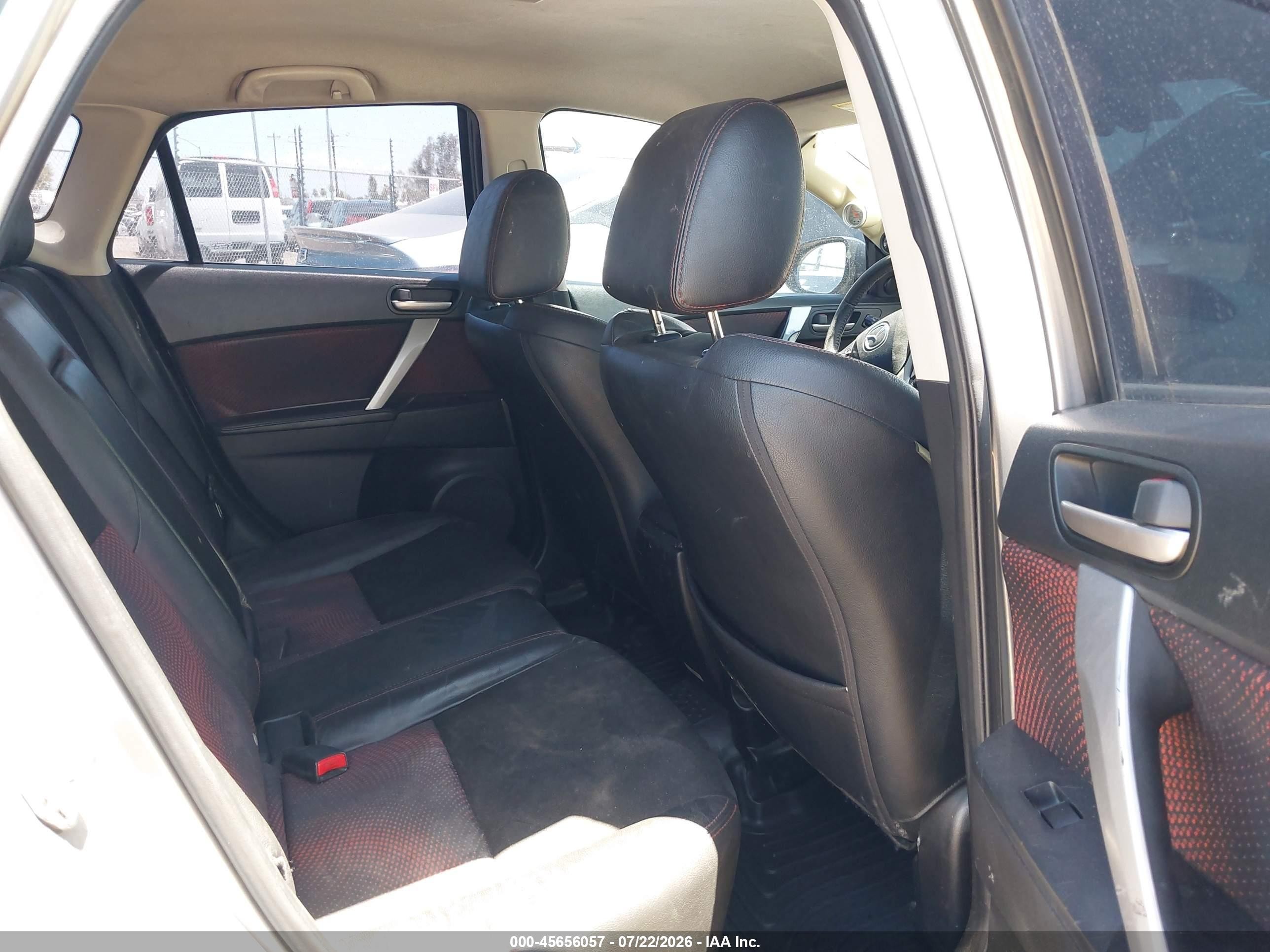 2013 Mazda Mazdaspeed3 Touring Черный vin: JM1BL1L46D1799089