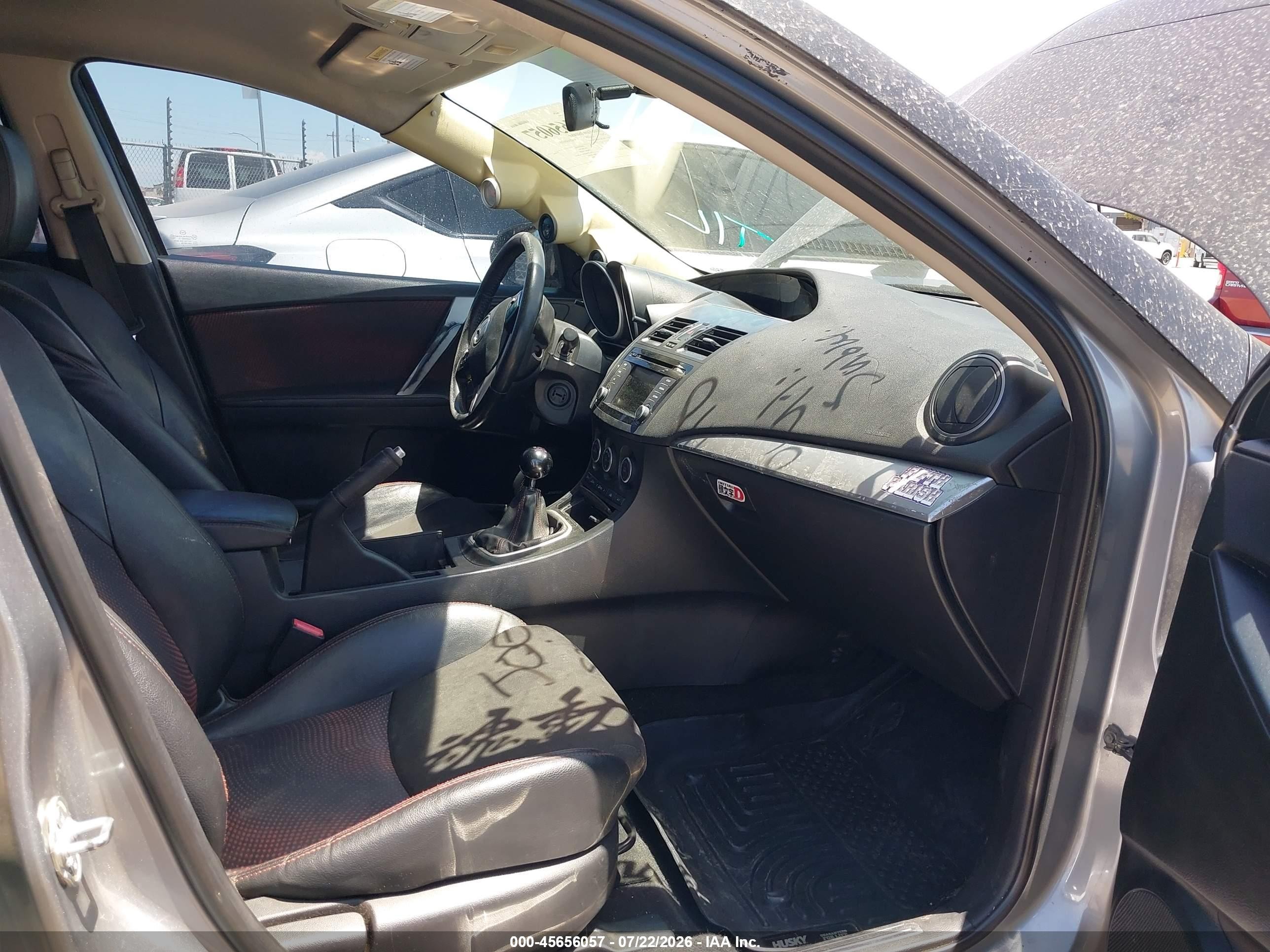 2013 Mazda Mazdaspeed3 Touring Черный vin: JM1BL1L46D1799089