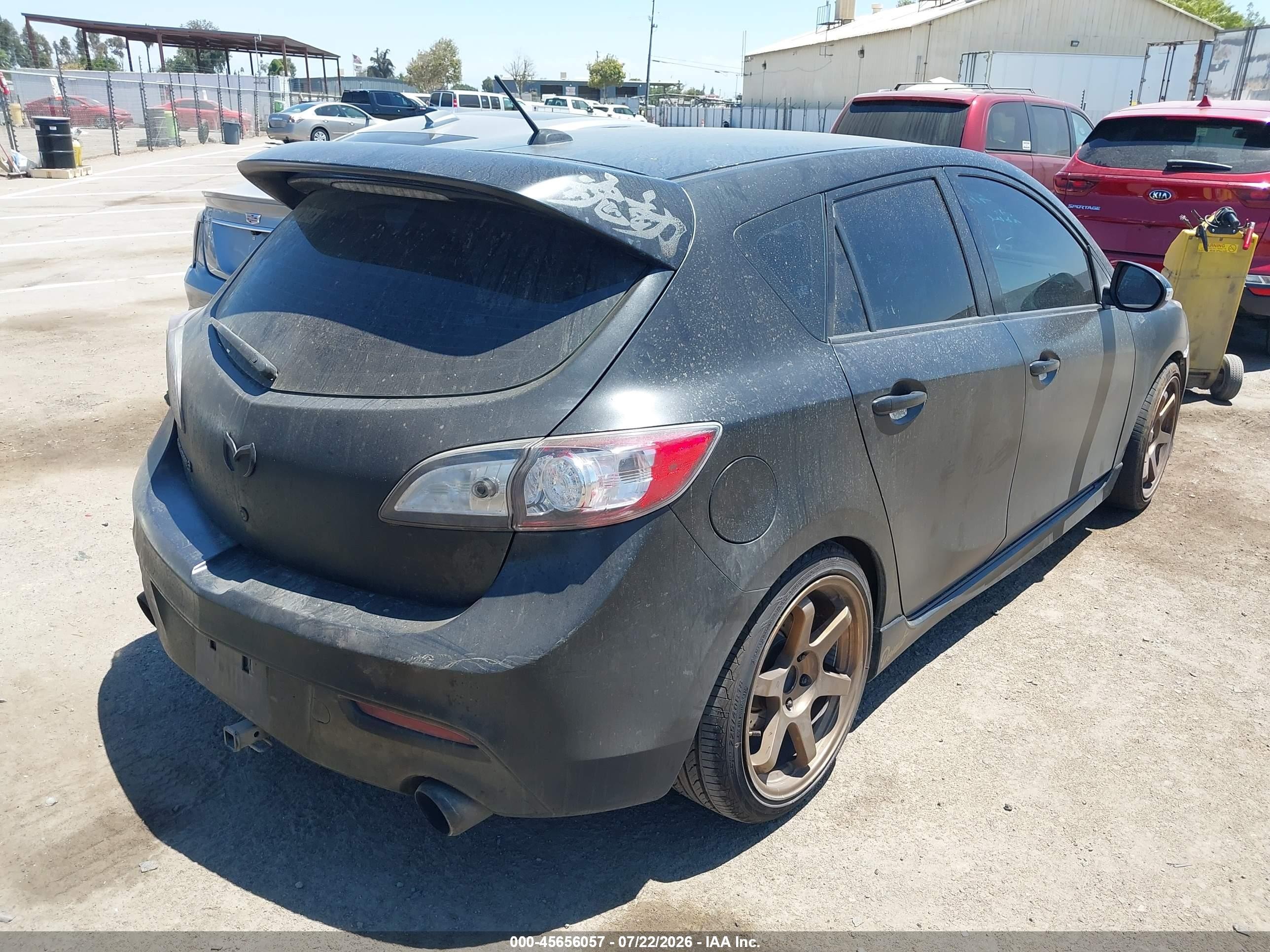 2013 Mazda Mazdaspeed3 Touring Черный vin: JM1BL1L46D1799089