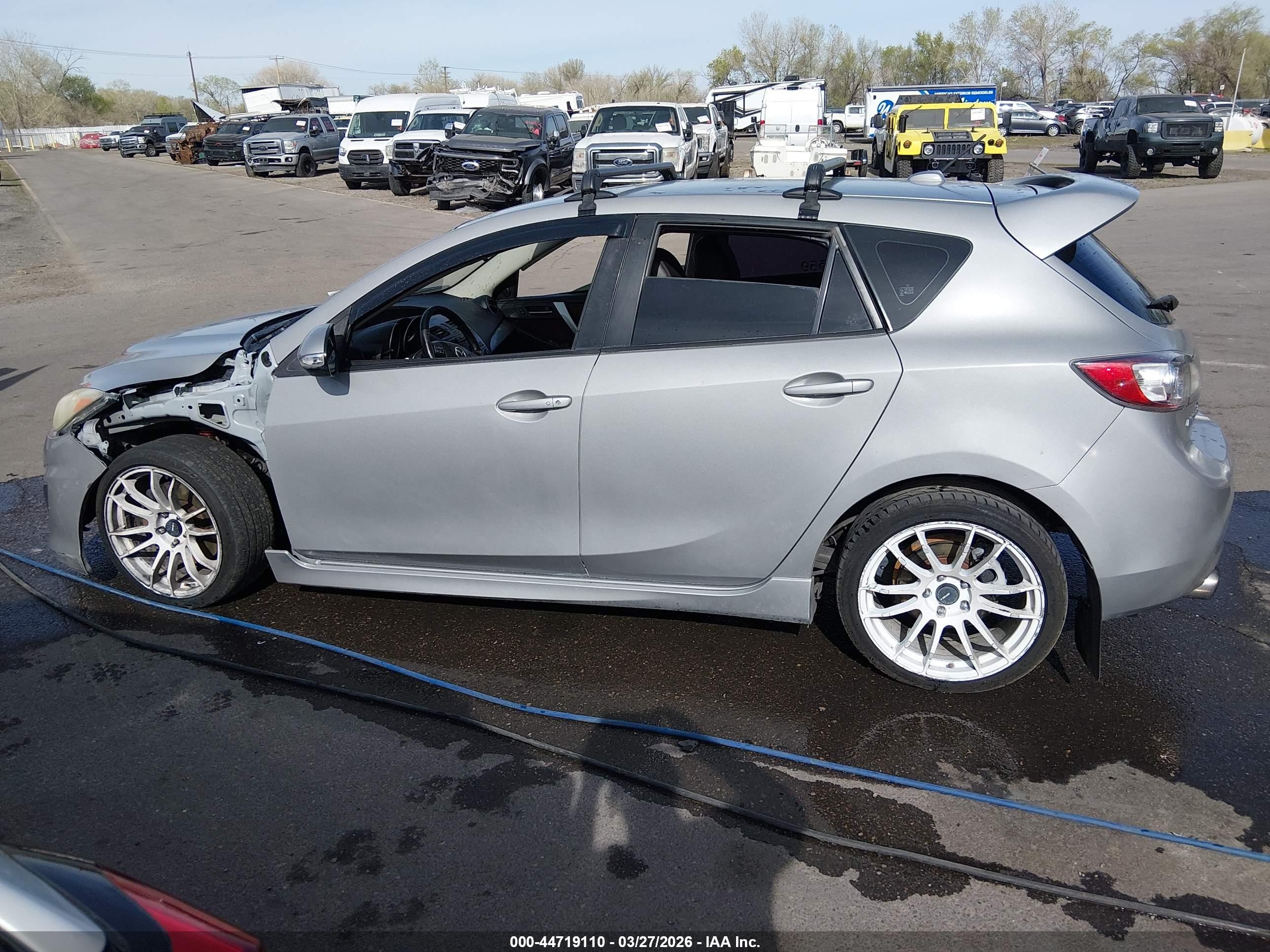 2012 Mazda Mazdaspeed3 Touring Серебряный vin: JM1BL1L47C1523115